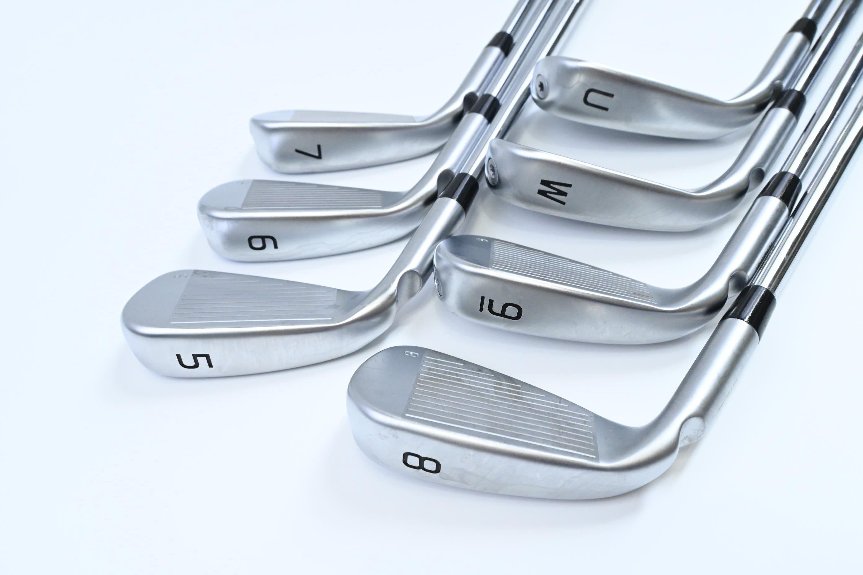 Ping G440 Irons / 5-PW+UW / White Dot / X-Flex KBS Tour 130 Shafts