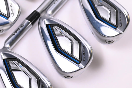 Ping G440 Irons / 8-PW+GW+56° / Black Dot / Senior Flex Ping Alta Quick 35