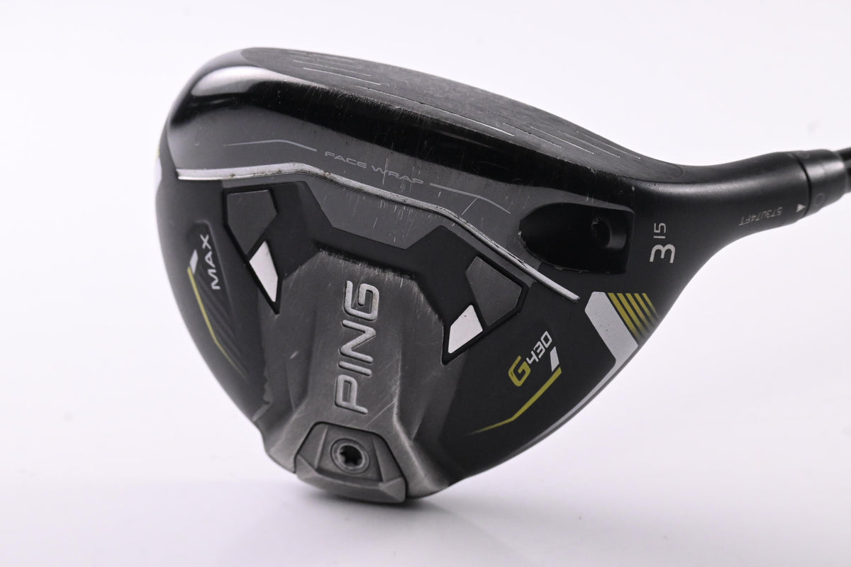 Ping G430 Max #3 Wood / 15 Degree / Stiff Flex HZRDUS RDX Smoke Red 70 Shaft