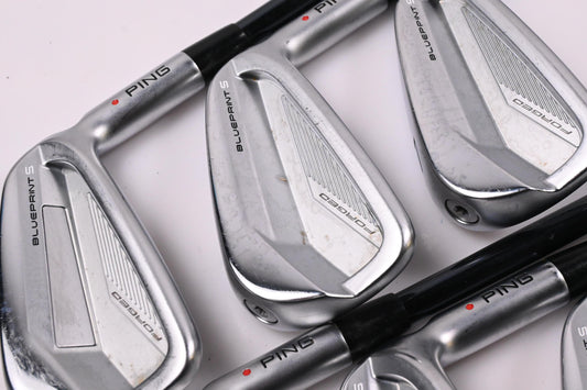 Ping Blueprint S Irons / 5-PW / Red Dot / Stiff Flex UST Recoil Dart 75 Shafts