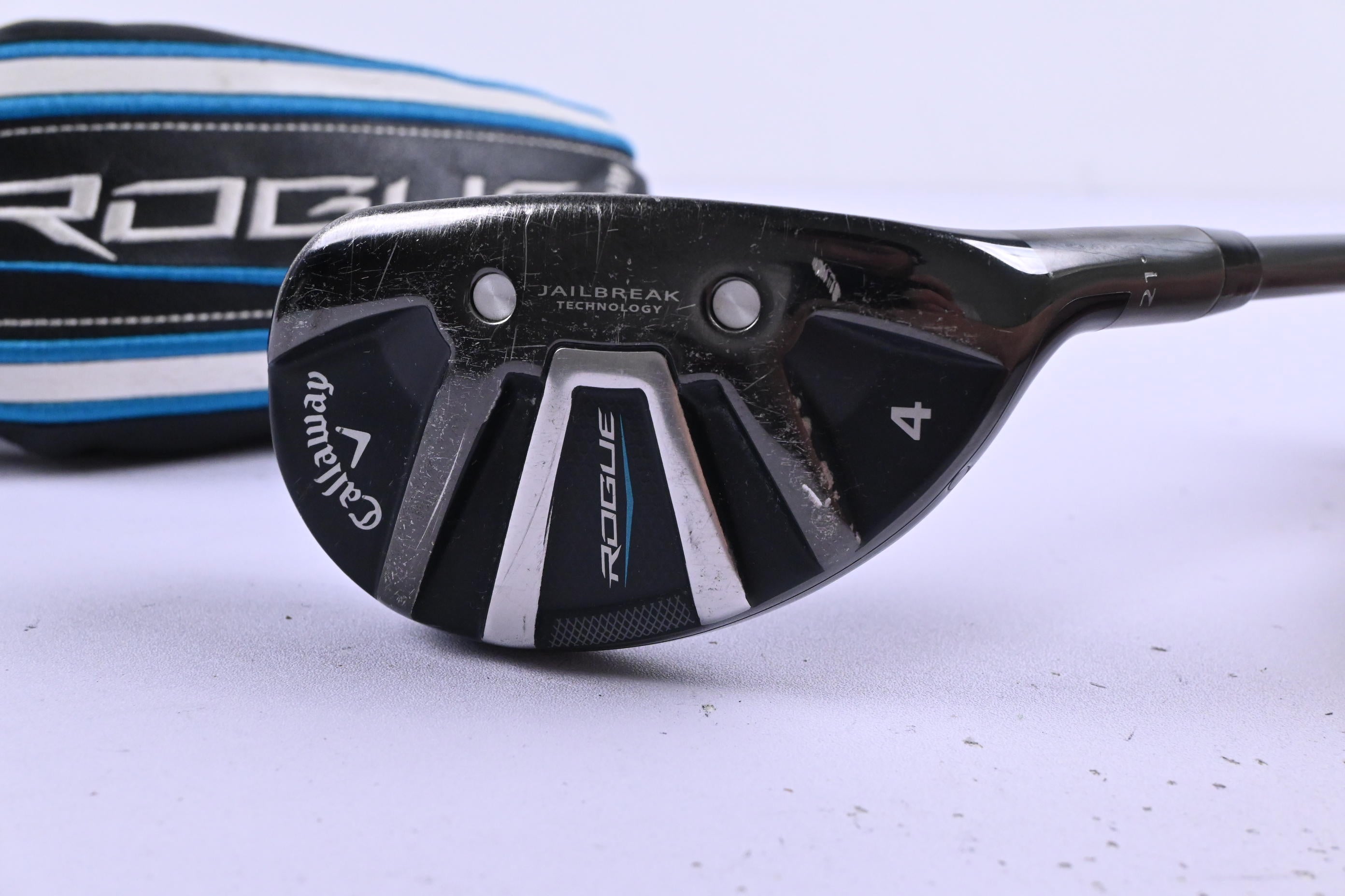 Callaway Rogue #4 Hybrid / 21 Degree / Regular Flex Aldila Synergy Blue 60 Shaft