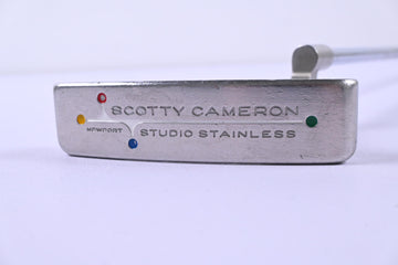 Scotty Cameron Studio Stainless Newport Putter / 35 Inch