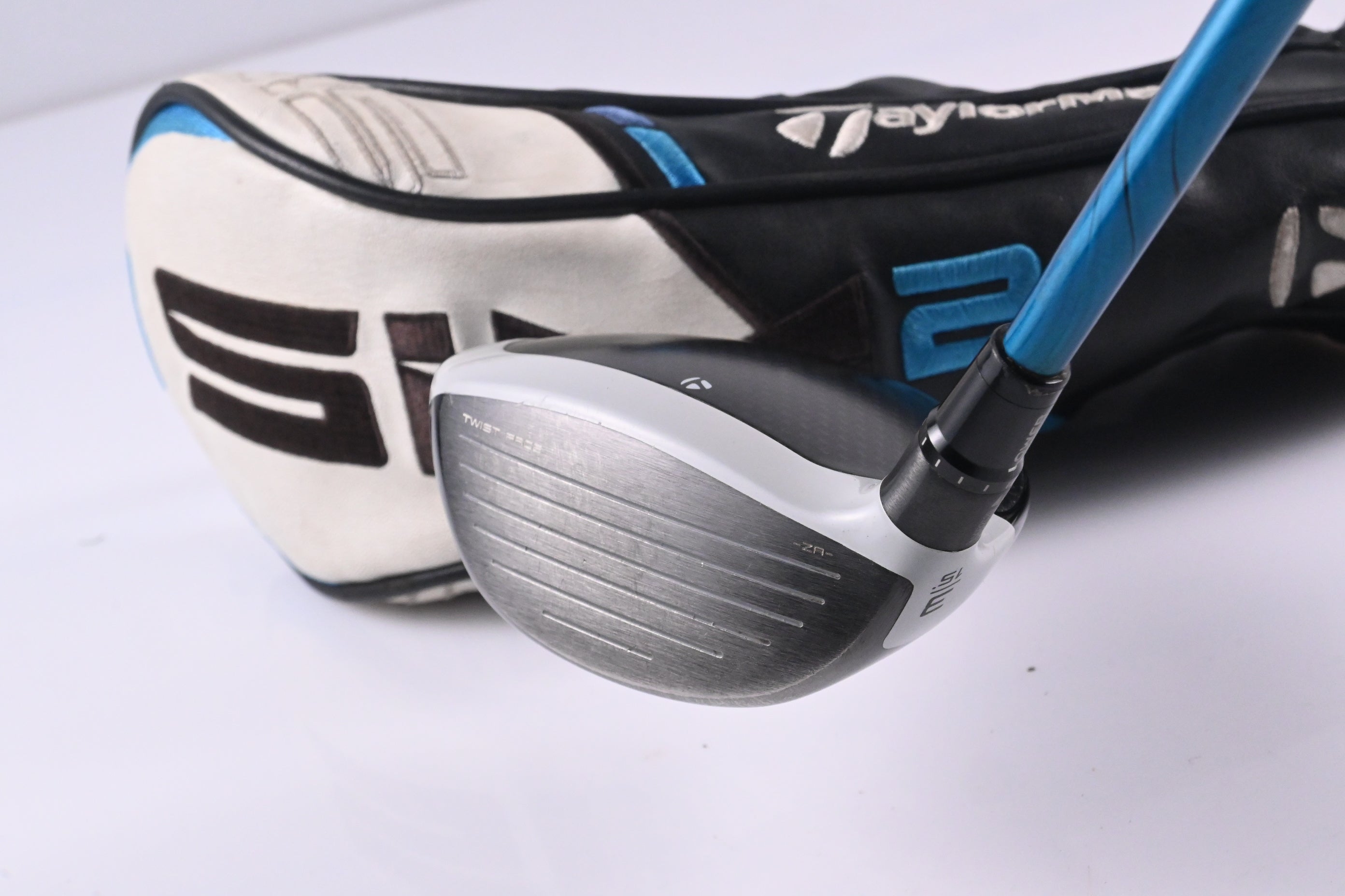 Taylormade SIM2 Ti #3 Wood / 15 Degree / Stiff Flex Evenflow Blue 65 Shaft