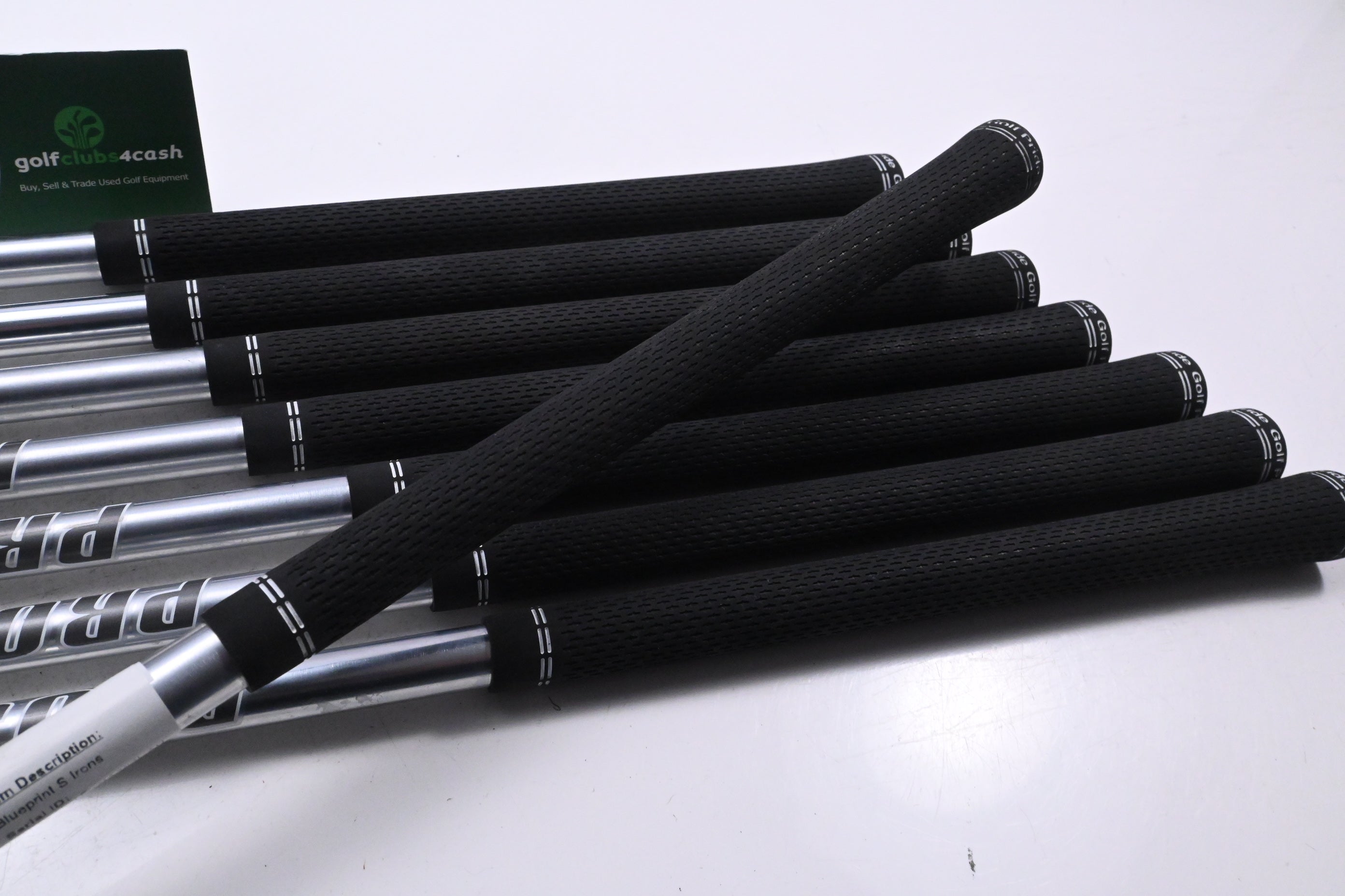 Ping Blueprint S Irons / 3-PW / Black Dot / Stiff Flex Project X L5 120 Shafts