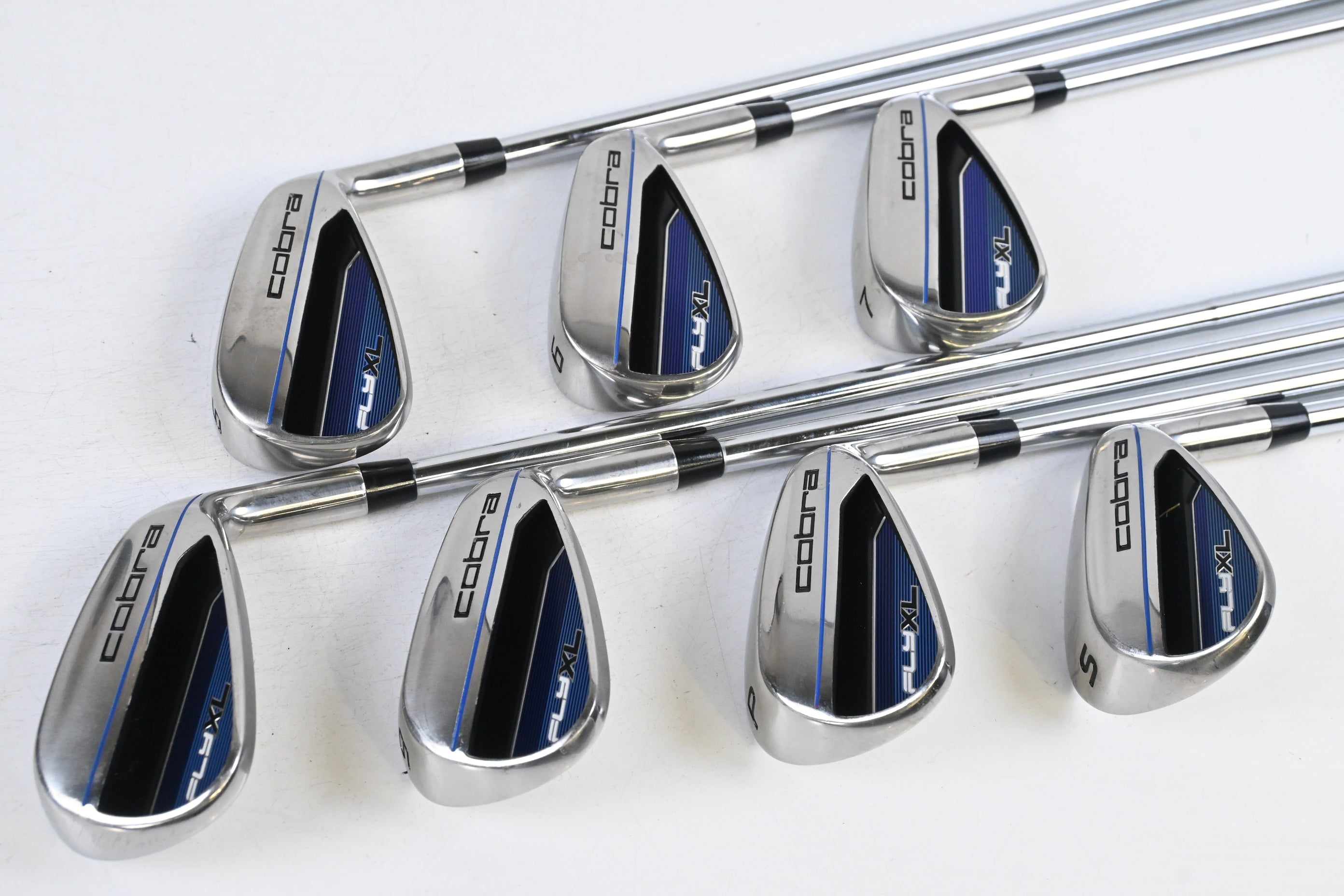 Cobra Fly XL Irons / 5-PW+SW / Regular Flex Cobra Fly XL Steel Shafts