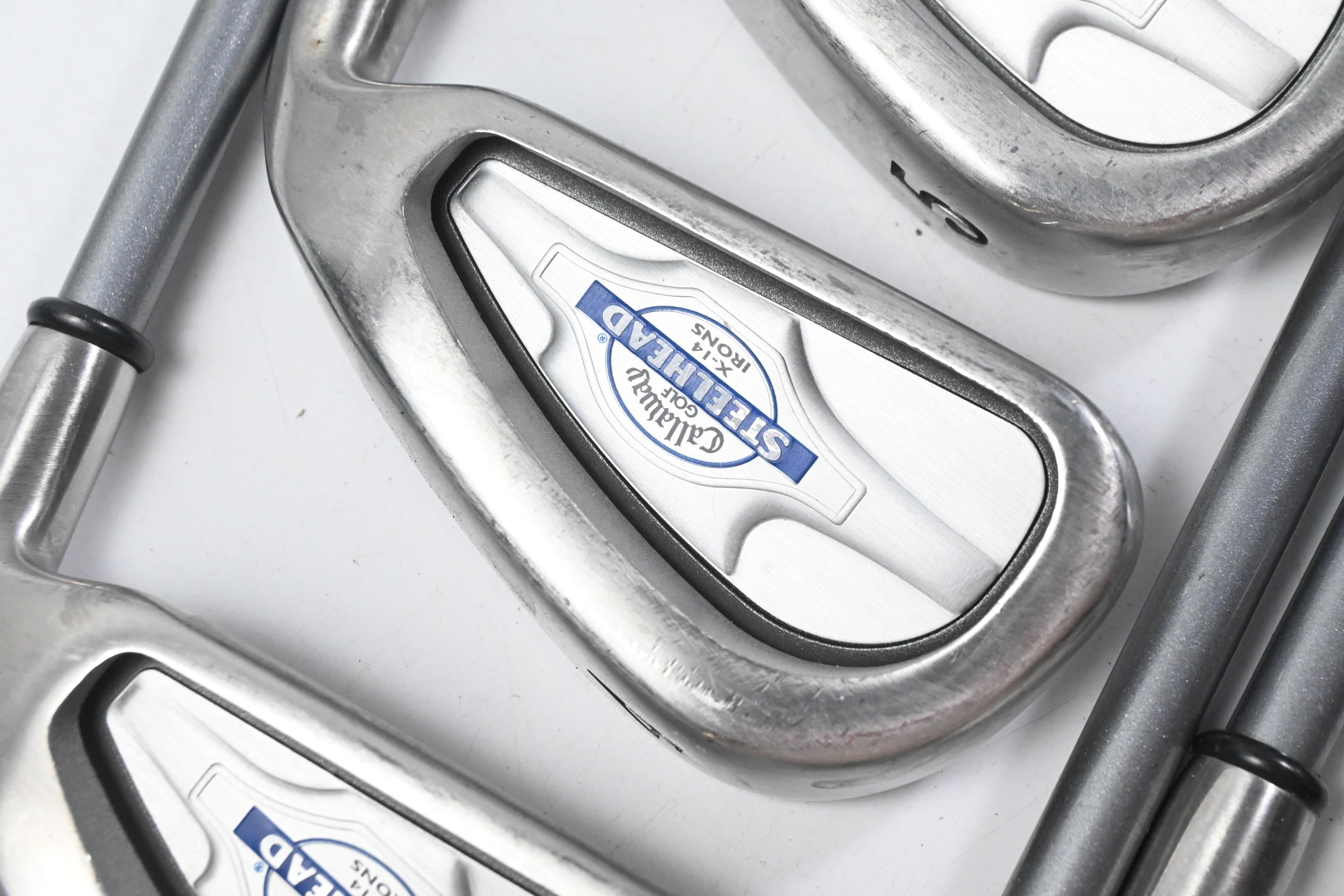 Callaway X-14 Irons / 3-PW+SW / Firm Flex Steelhead X-14 Shafts