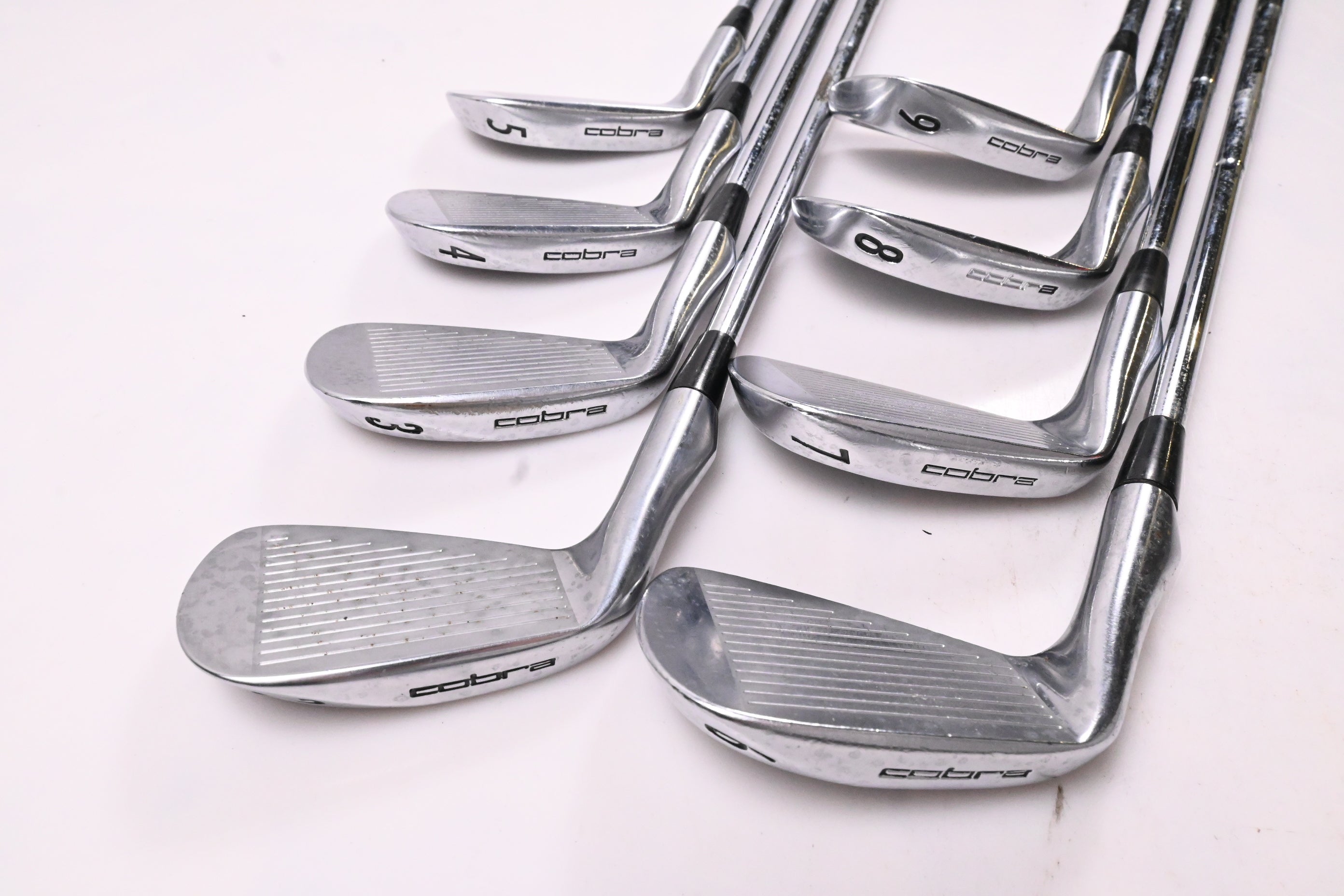 King Cobra Oversize II Irons / 2-9i / Stiff Flex Cobra Shafts