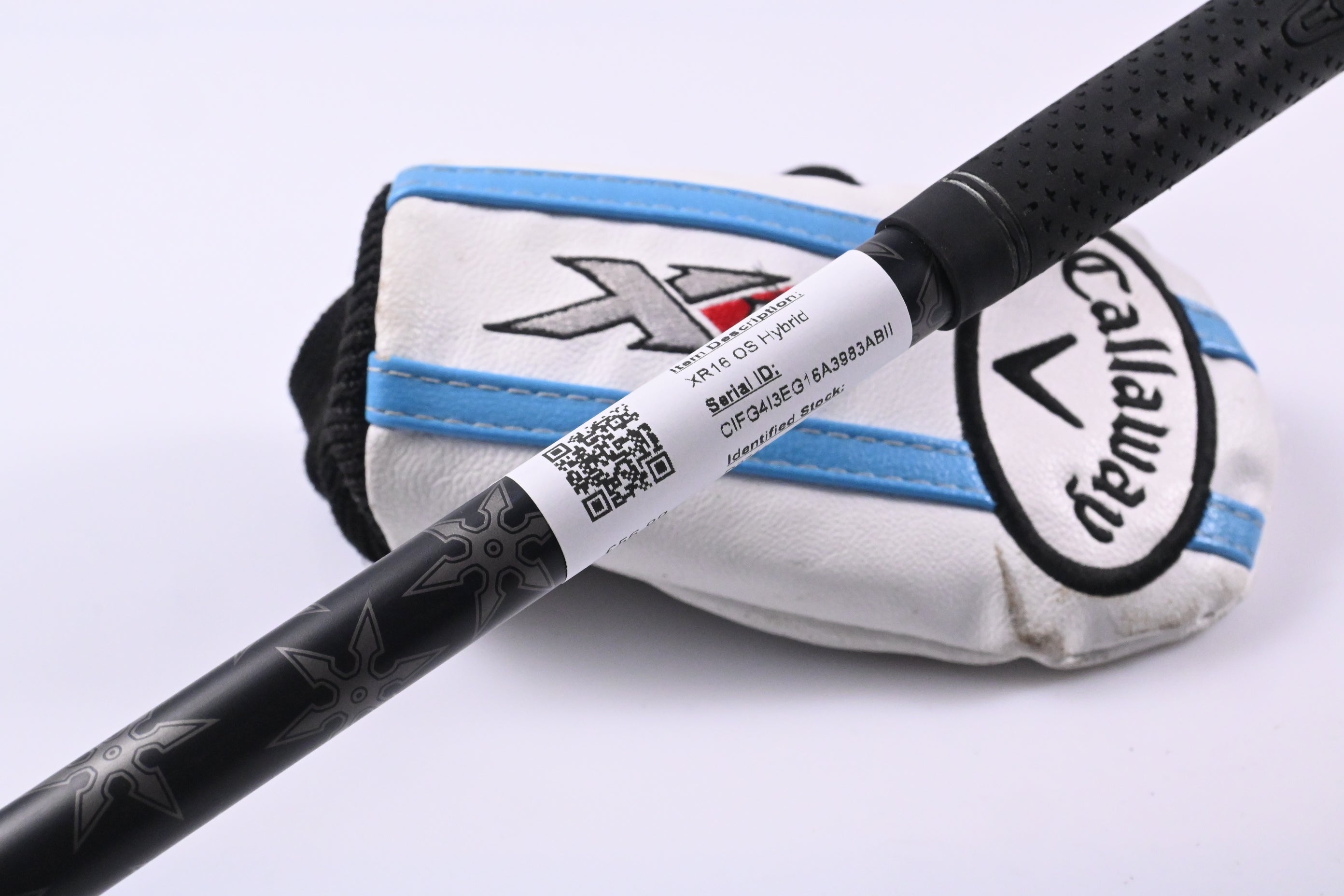 Left Hand Callaway XR16 OS #4 Hybrid / 22 Degree  / Stiff Flex Fubuki AT 60 Shaft