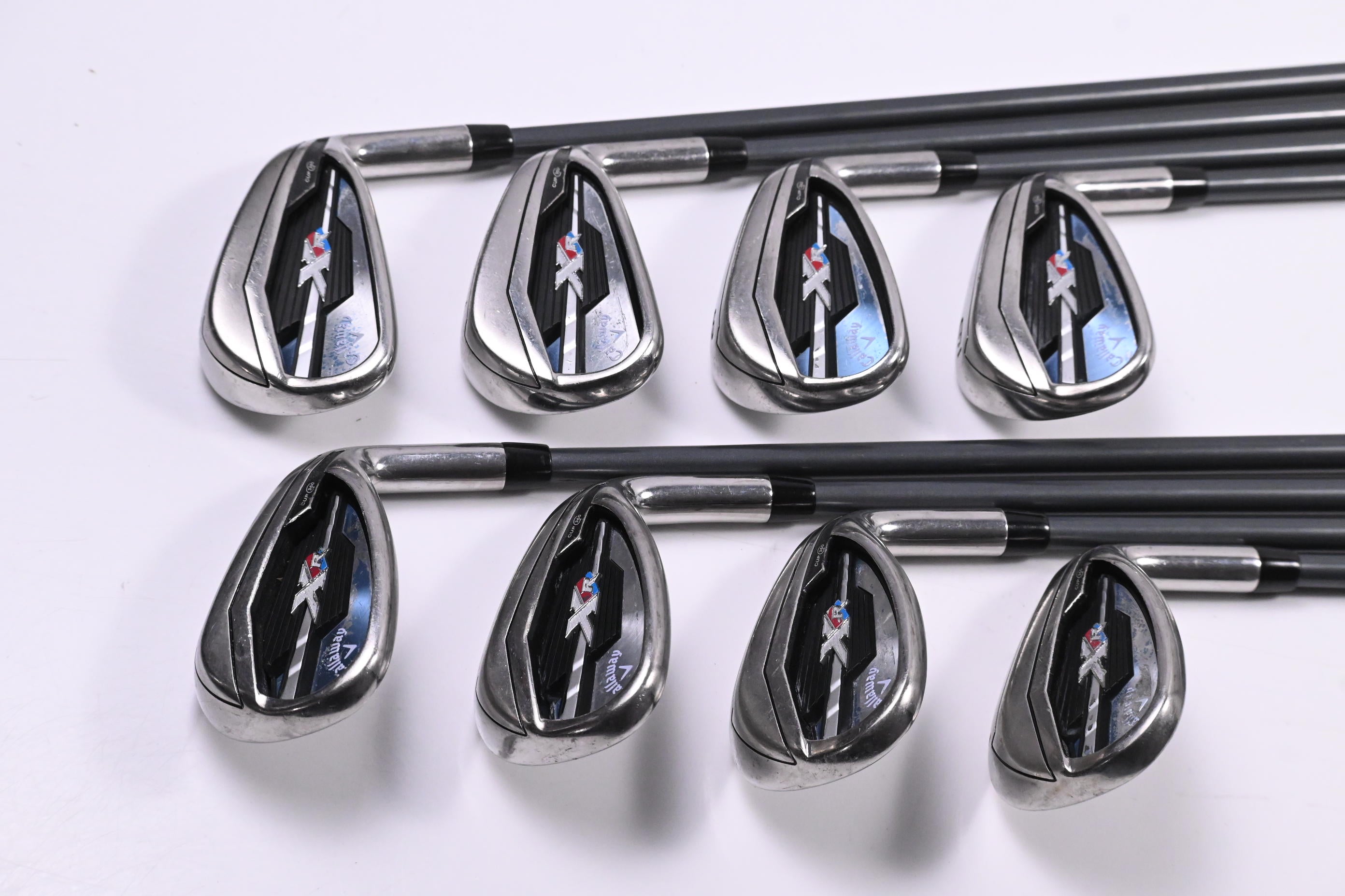 Ladies Callaway XR Irons / 6-PW+GW+SW+LW / Ladies Flex Project X 47 Shafts