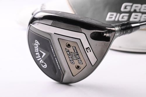 Callaway Great Big Bertha 2023 #3 Wood / 15 Degree / Regular Flex Helium 5 Shaft