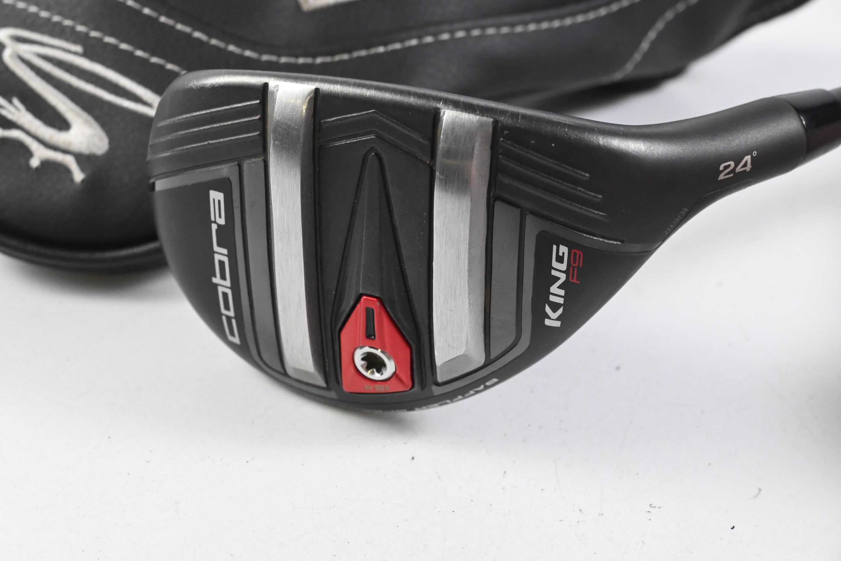 Cobra King F9 #5 Hybrid / 24 Degree / Regular Flex Fujikura Atmos Silver 7 Shaft