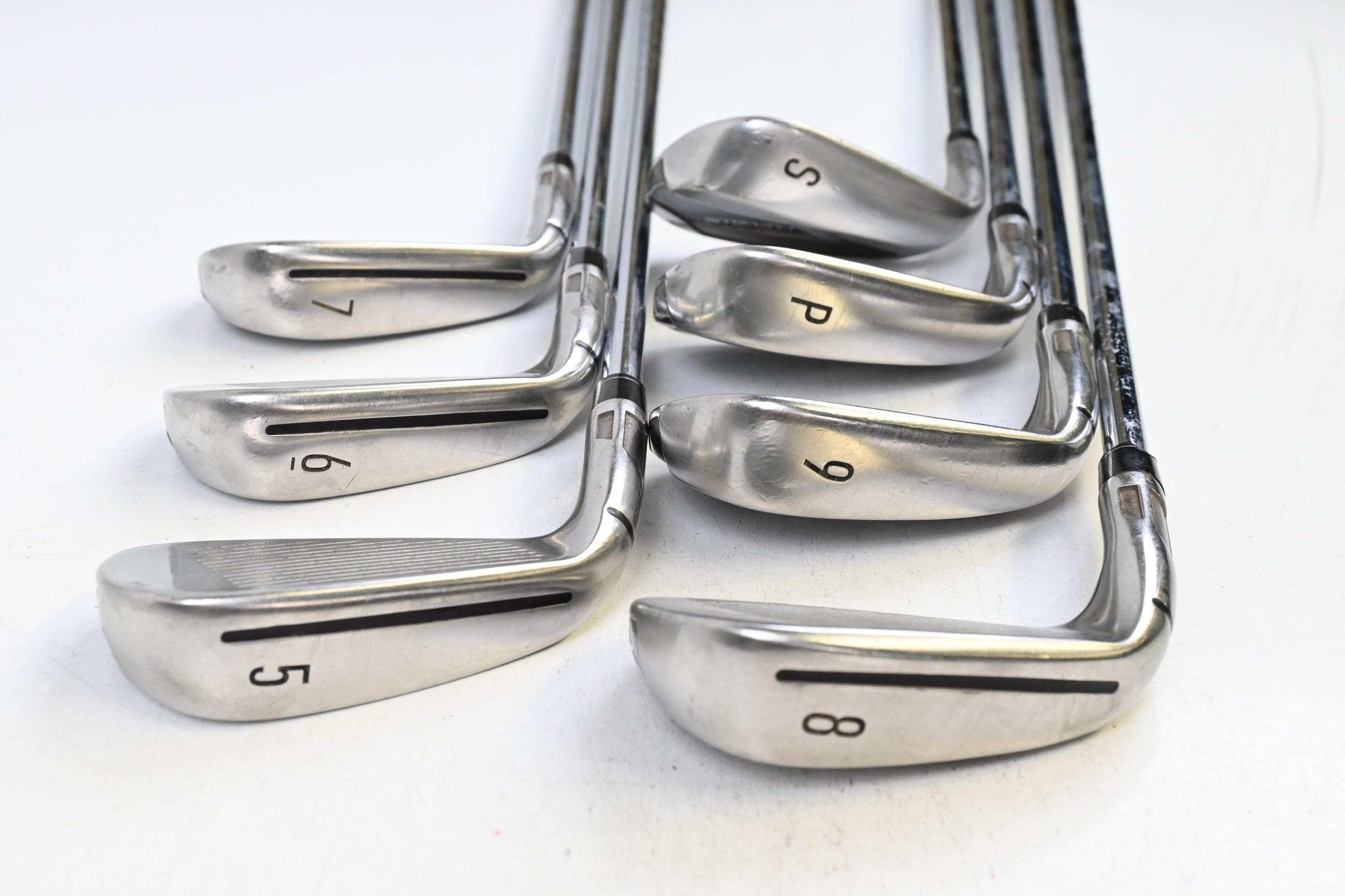 Taylormade Stealth Irons / 5-PW+SW / Regular Flex KBS MAX 85 Shafts