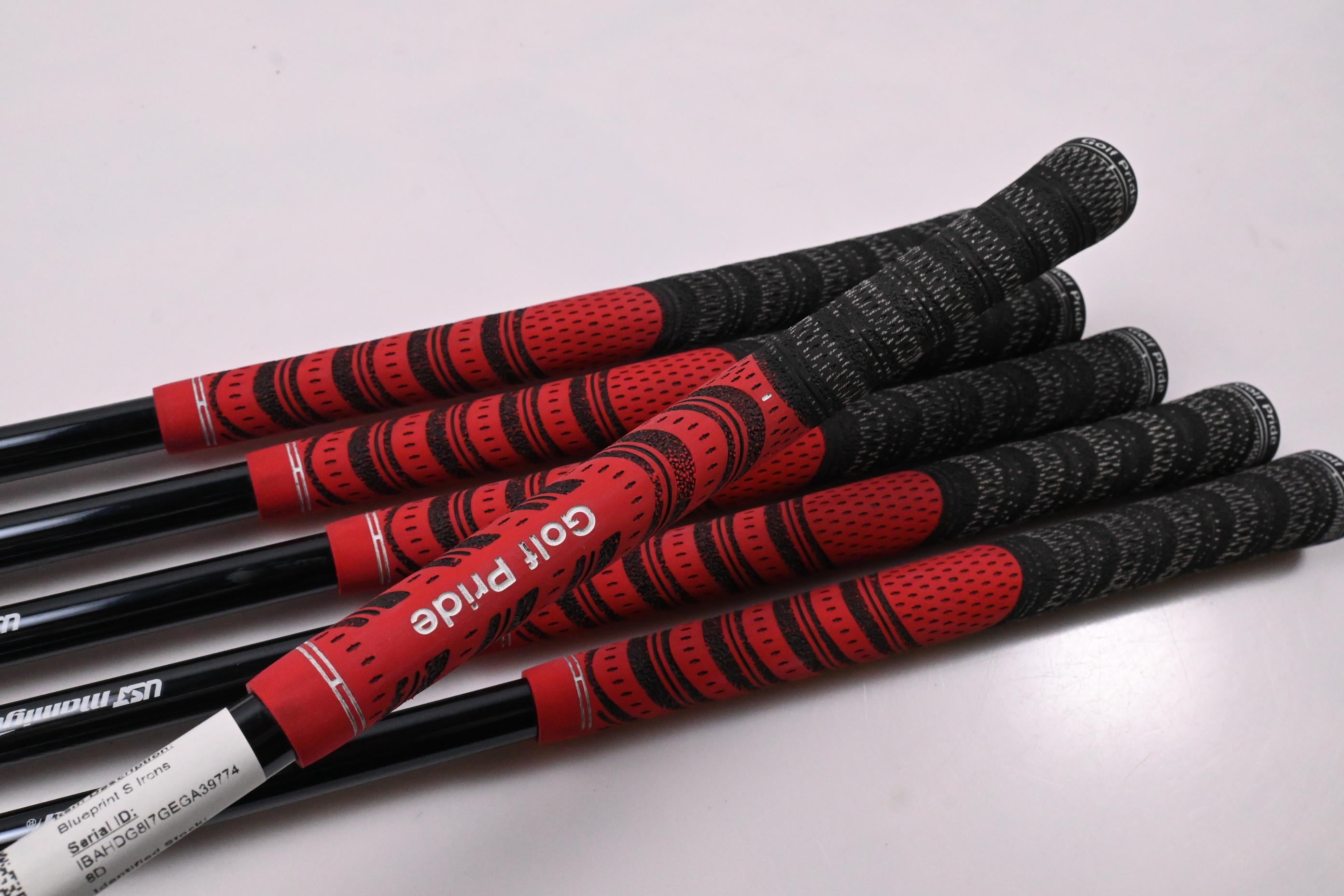 Ping Blueprint S Irons / 5-PW / Red Dot / Stiff Flex UST Recoil Dart 75 Shafts