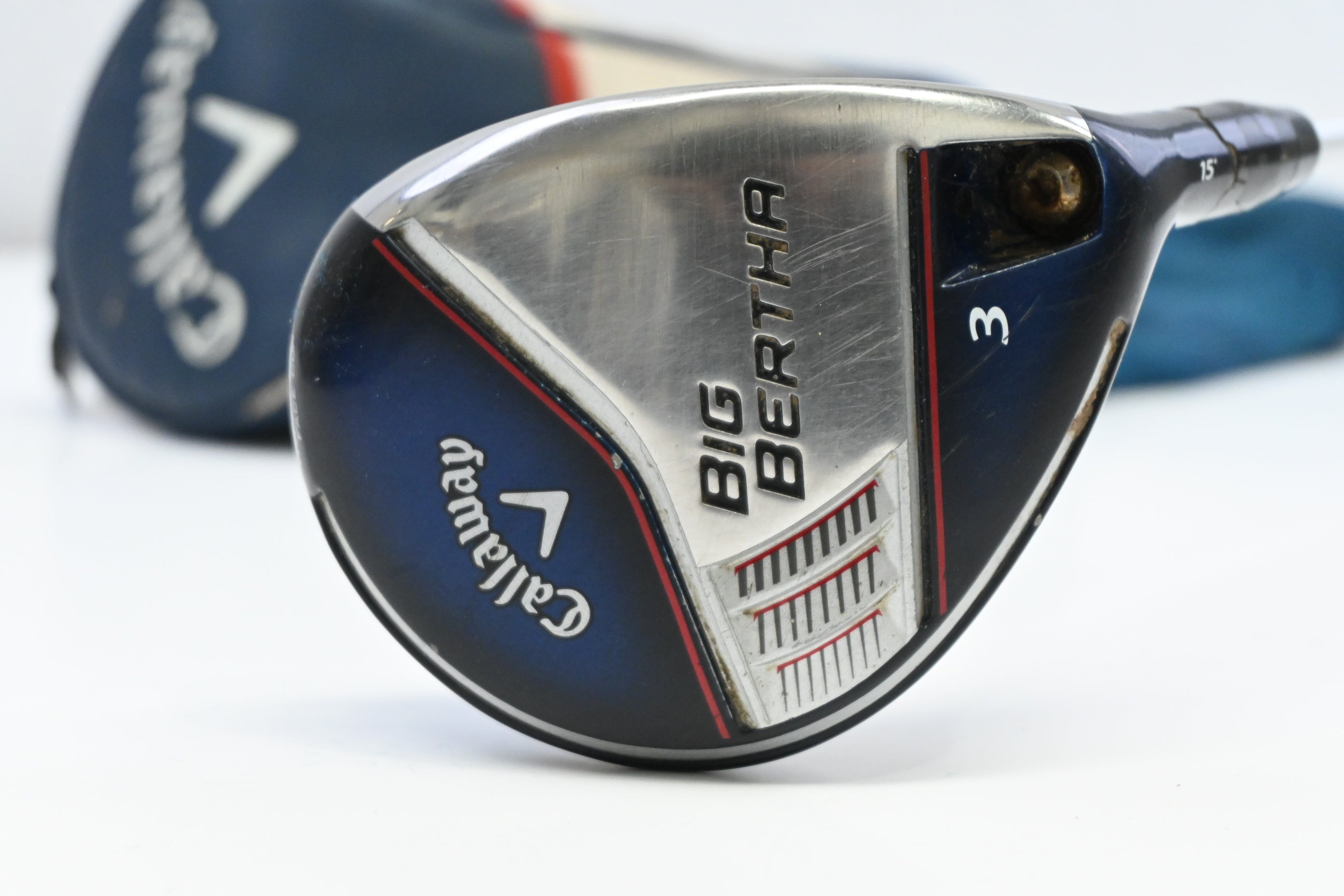 Callaway Big Bertha 2014 #3 Wood / 15 Degree / Stiff Flex Fubuki Z 65 Shaft