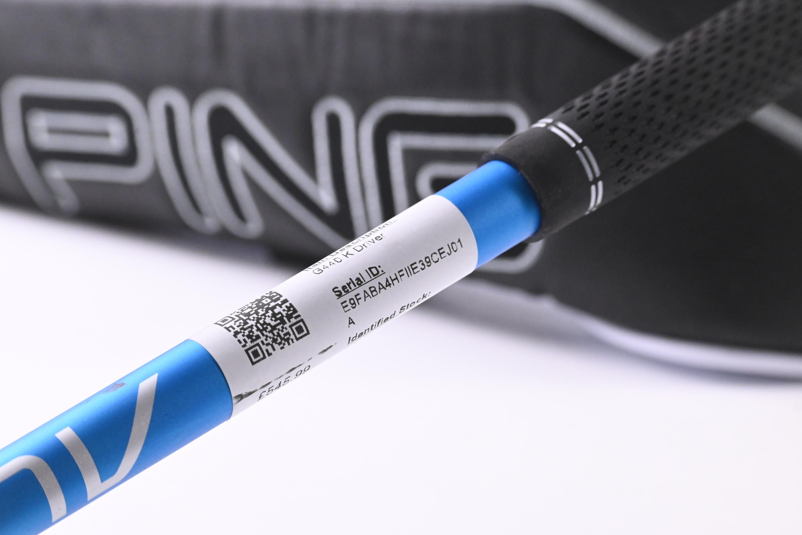 Ping G440 K Driver / 10.5 Degree / Regular Flex Ping Alta CB Blue 50 Shaft