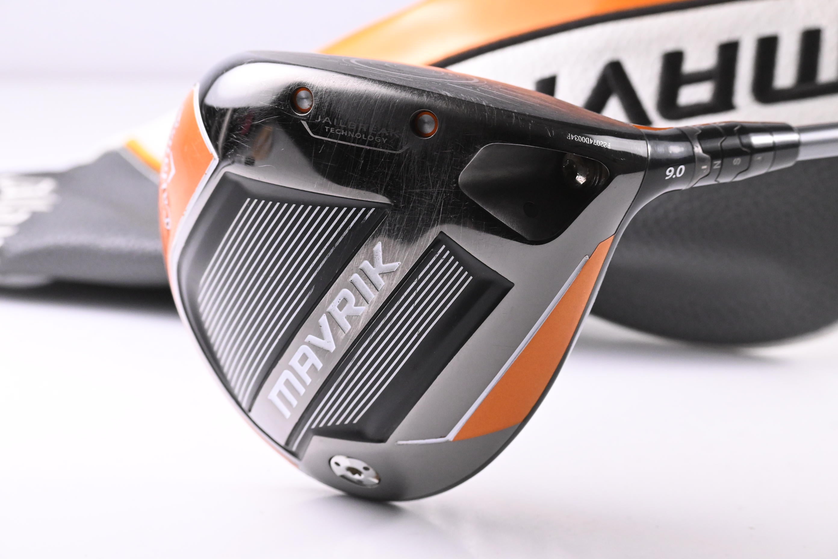 Callaway Mavrik Driver / 9 Degree / Regular Flex HZRDUS T800 Orange 55 Shaft