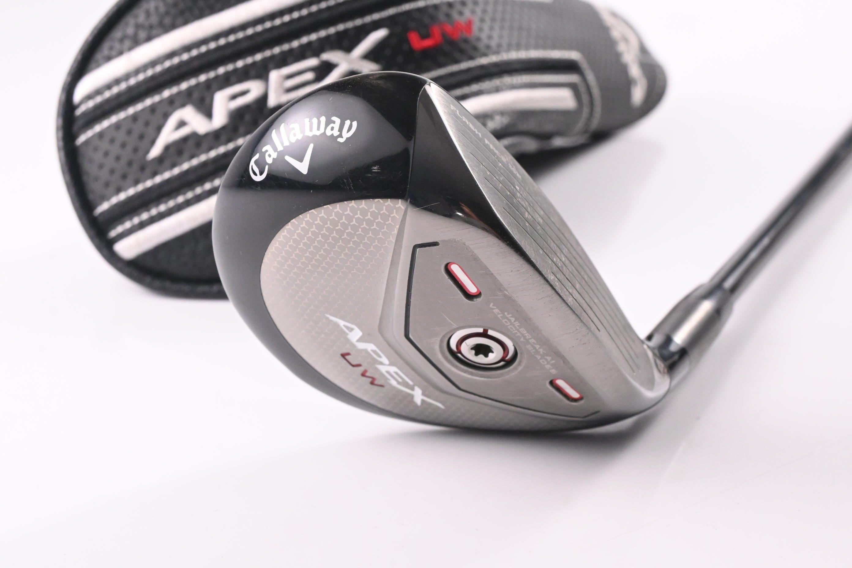 Callaway Apex UW #2 Hybrid / 17 Degree / Stiff Flex HZRDUS RDX Smoke Black 70