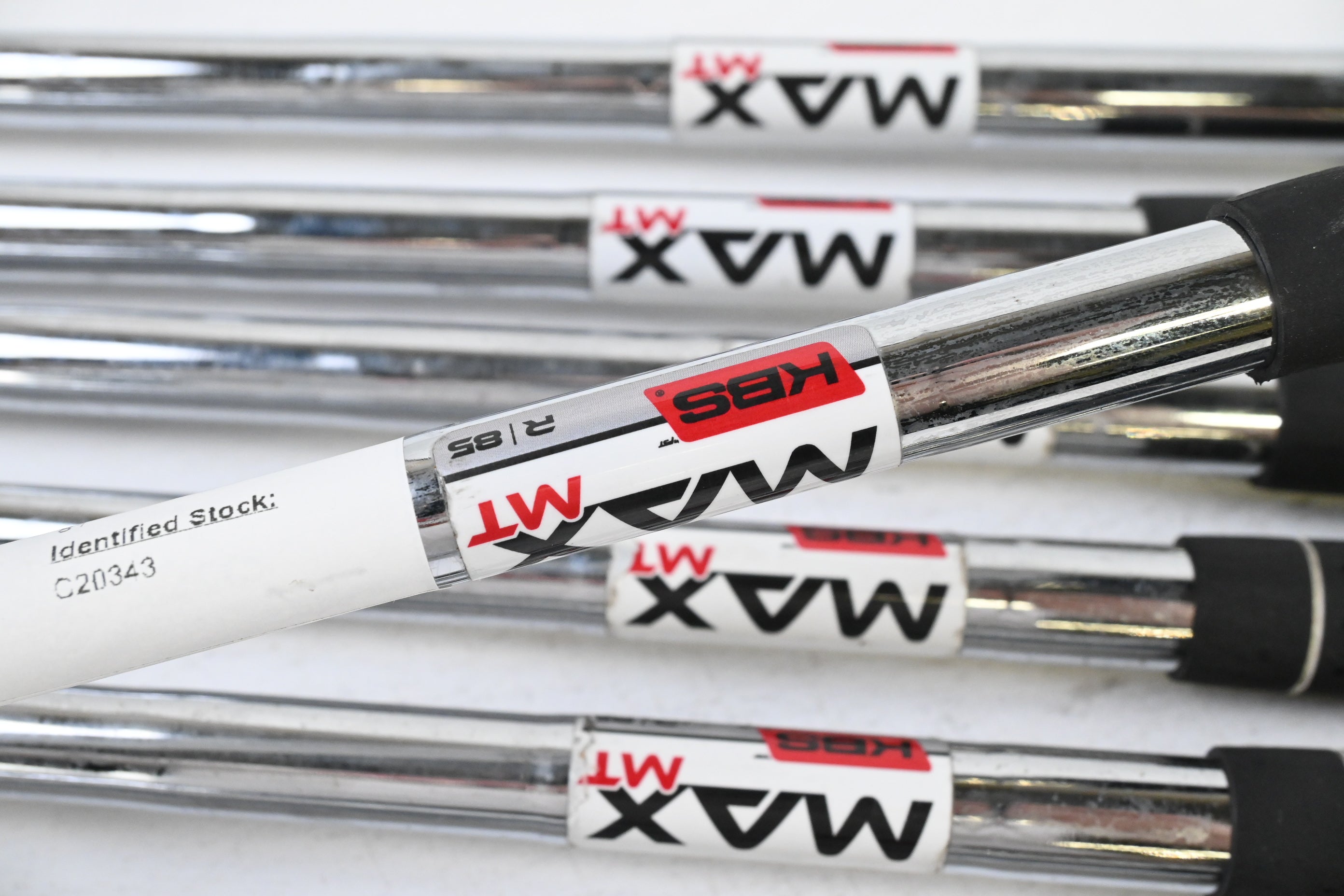 Taylormade Stealth Irons / 5-PW+SW / Regular Flex KBS MAX 85 Shafts