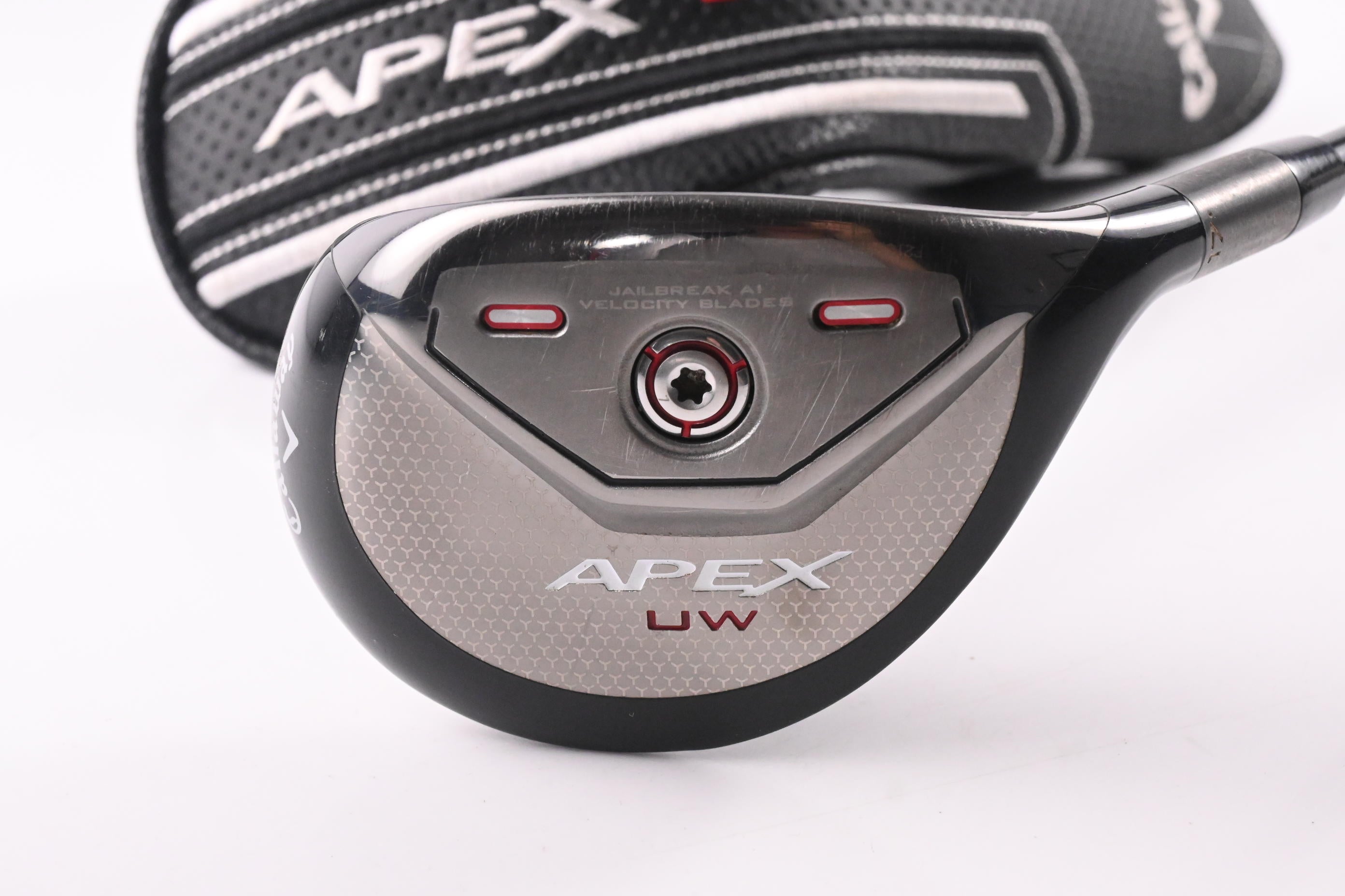 Callaway Apex UW #2 Hybrid / 17 Degree / Stiff Flex HZRDUS RDX Smoke Black 70