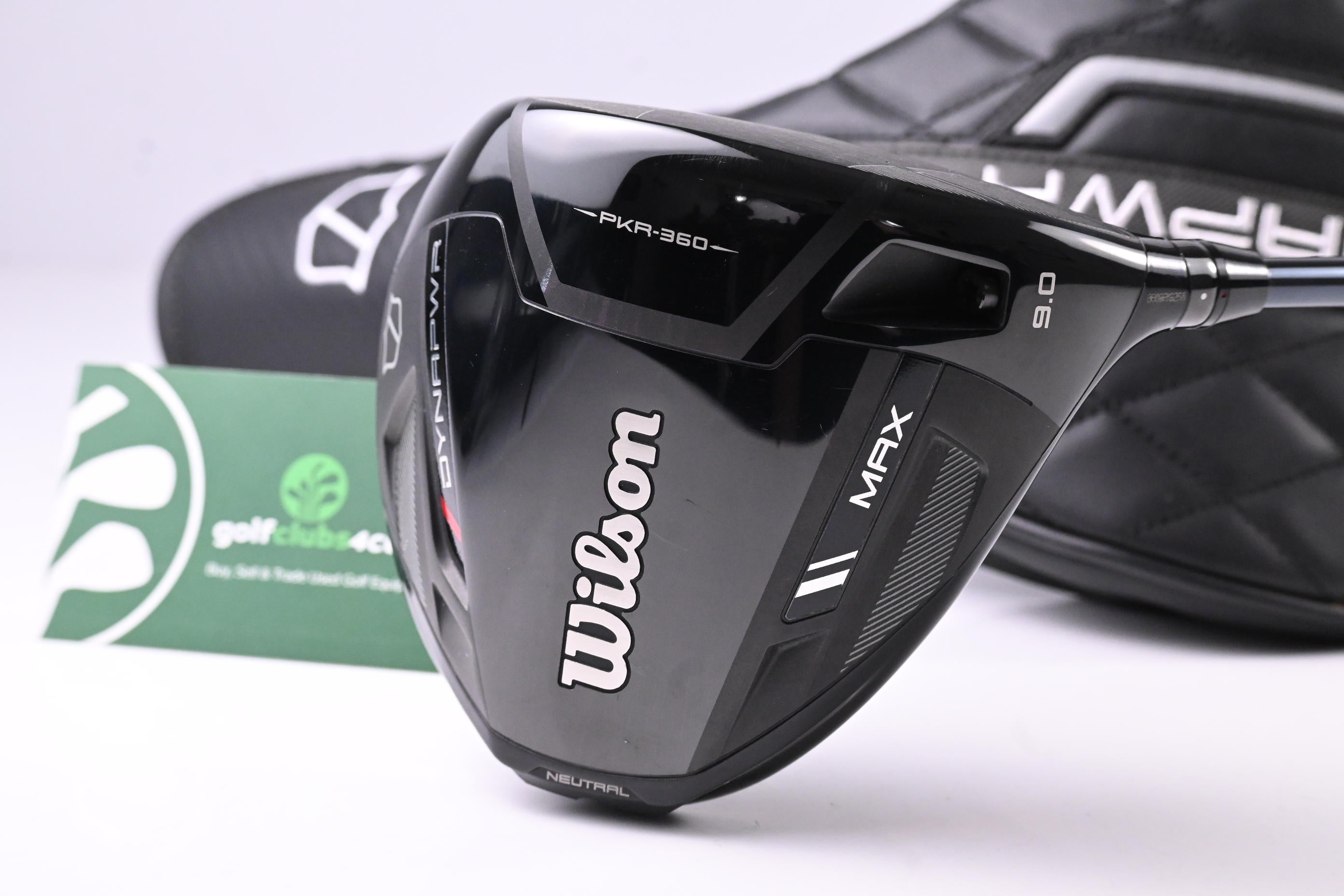 Wilson DYNAPWR Max 2025 Driver / 9 Degree / X-Flex UST LinQ Red 6 M40X Shaft