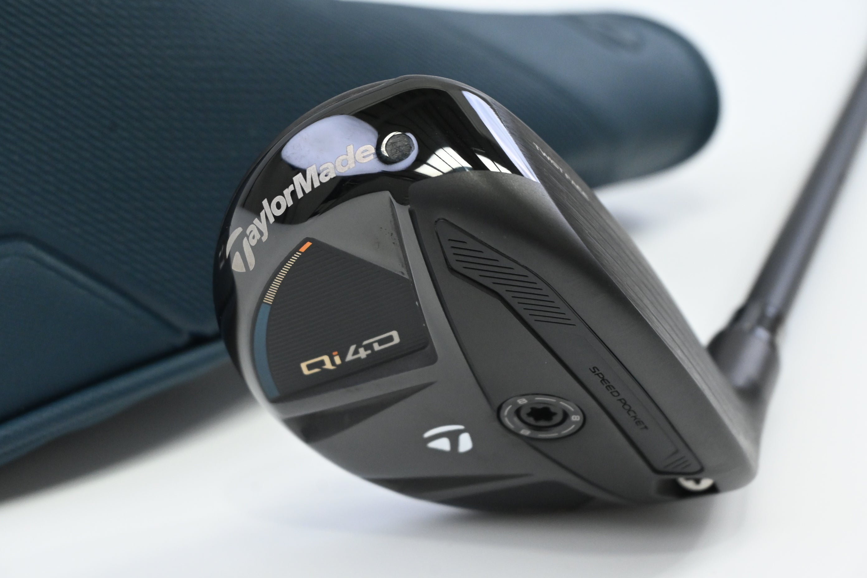 Taylormade Qi4D #3 Hybrid / 19 Degree / Stiff Flex KBS Reax 75 Shaft