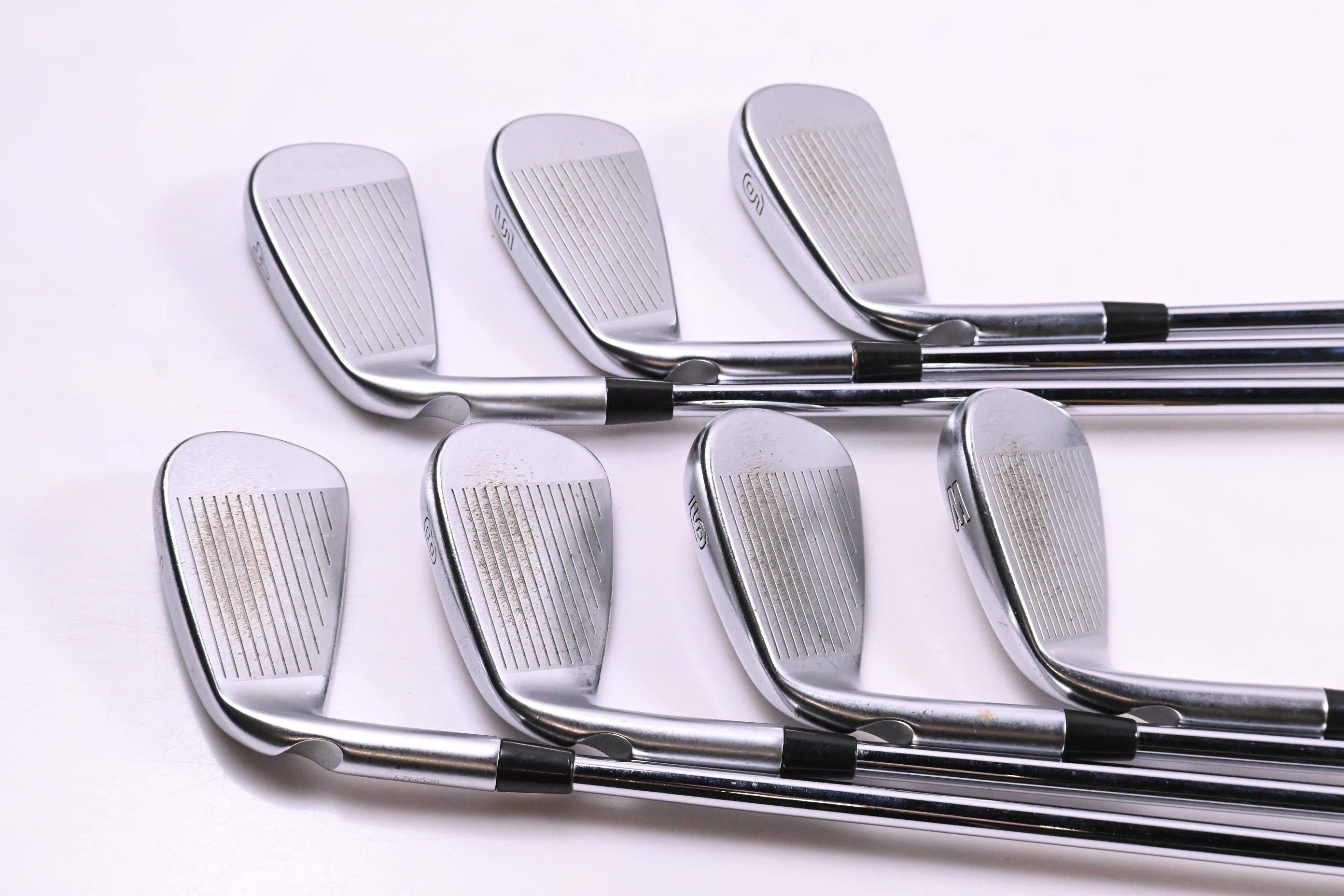 Ping i500 Irons / 4-PW / Maroon Dot / Regular Flex Ping AWT 2.0 Shafts
