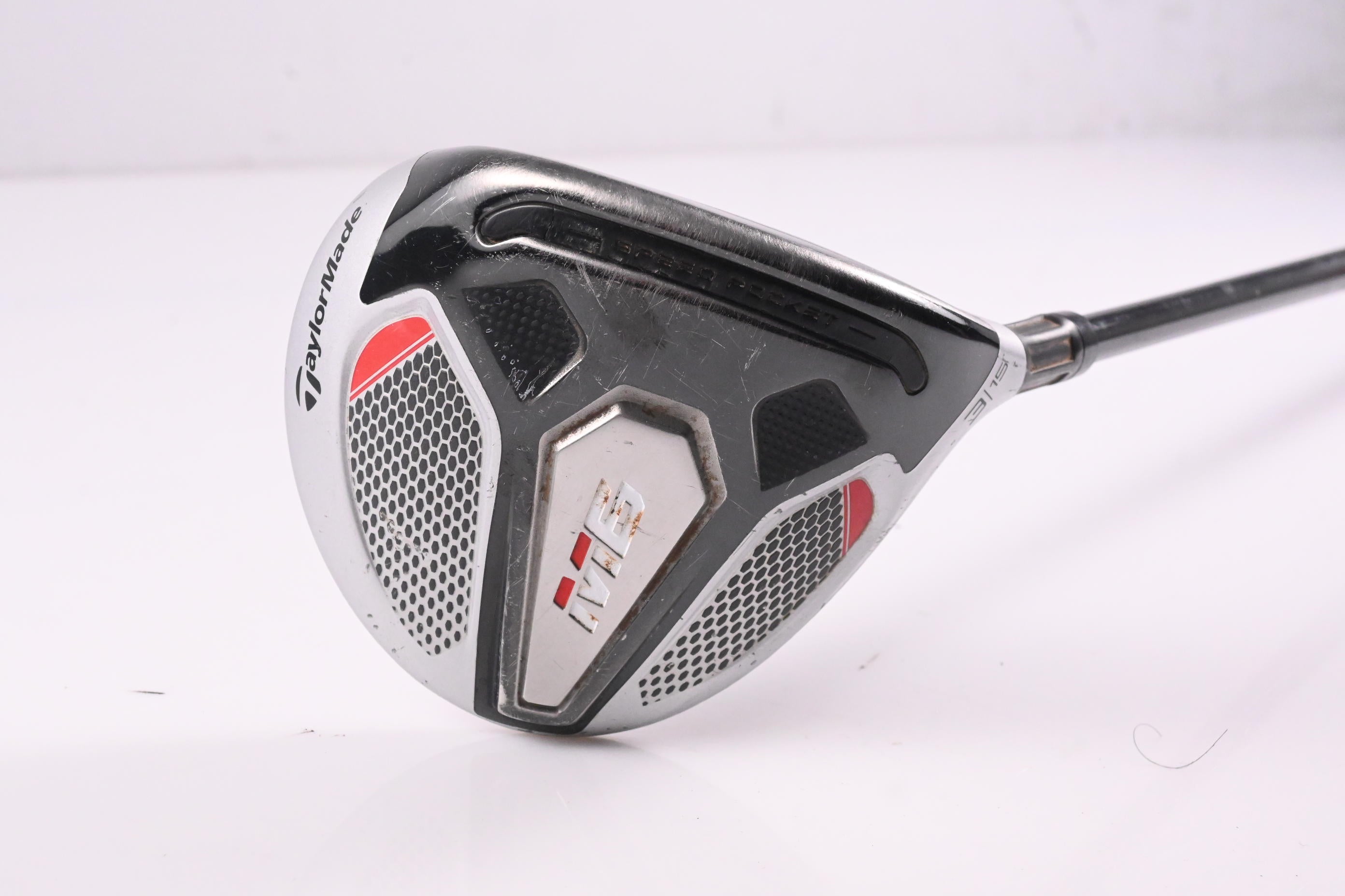 Taylormade M6 #3 Wood / 15 Degree / Regular Flex Fujikura Atmos Orange 5 Shaft