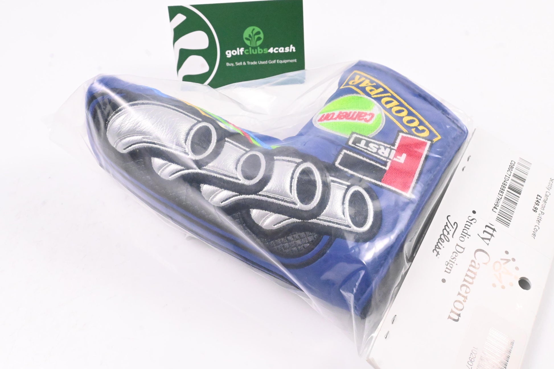 Scotty Cameron 2021 Speed Shop Big Block V8 Putter Headcover / Blade / Blue