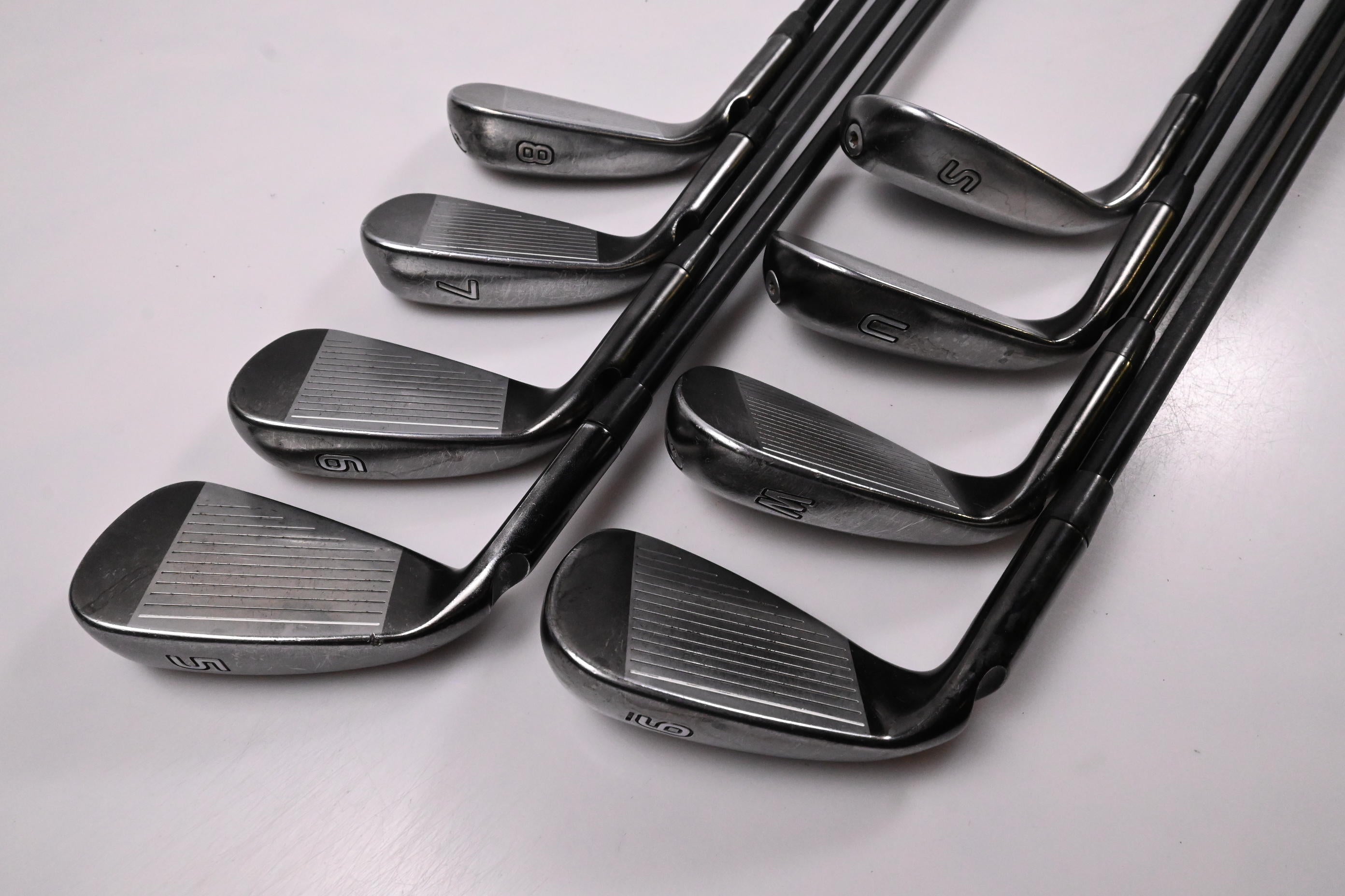 Ping G710 Irons / 5-PW+UW+SW / Orange Dot / Senior Flex Ping ALTA Distanza 40