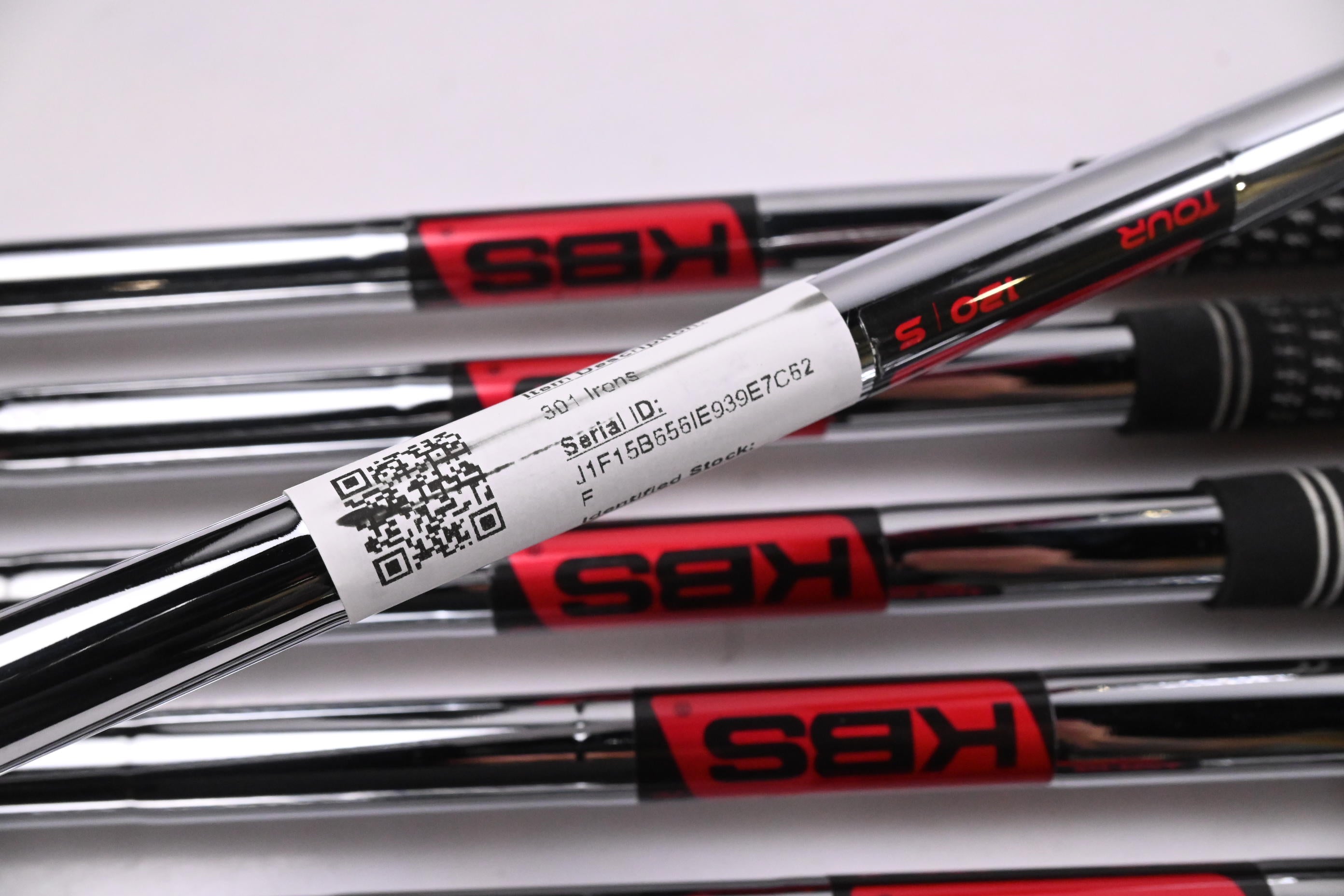 Takomo 301 CB Irons / 4-PW / Stiff Flex KBS Tour 120 Shafts