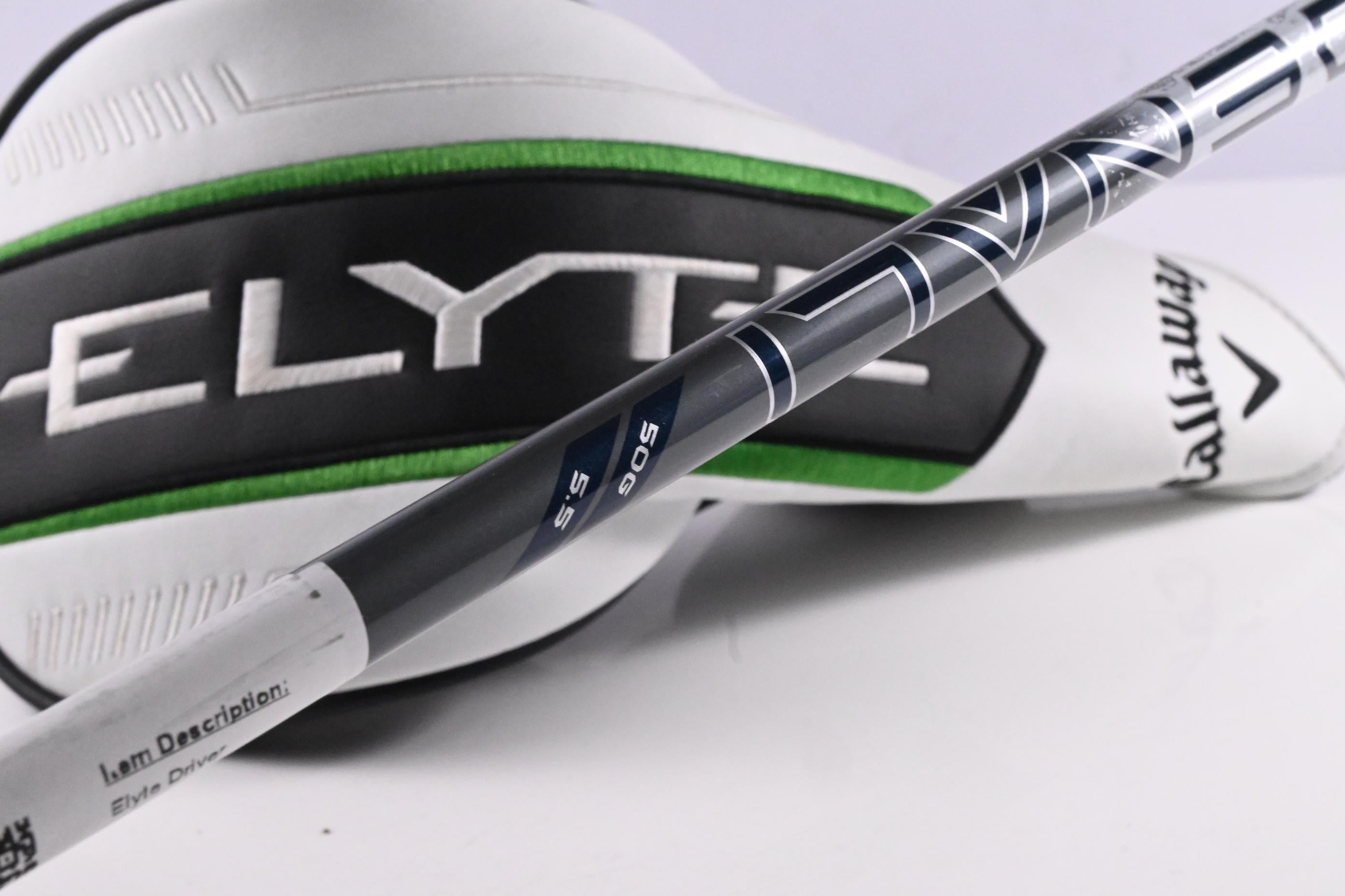 Callaway Elyte Driver / 9 Degree / Regular Flex Project X Denali Charcoal 50