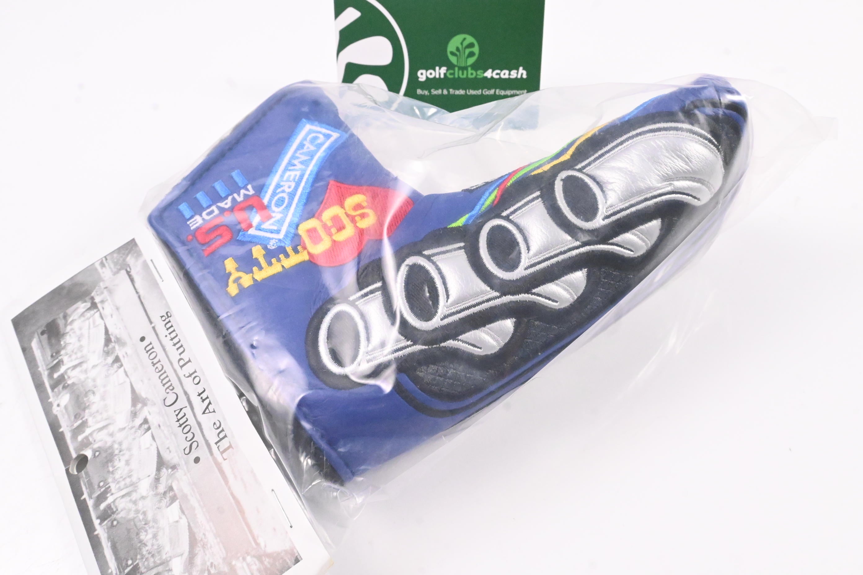 Scotty Cameron 2021 Speed Shop Big Block V8 Putter Headcover / Blade / Blue