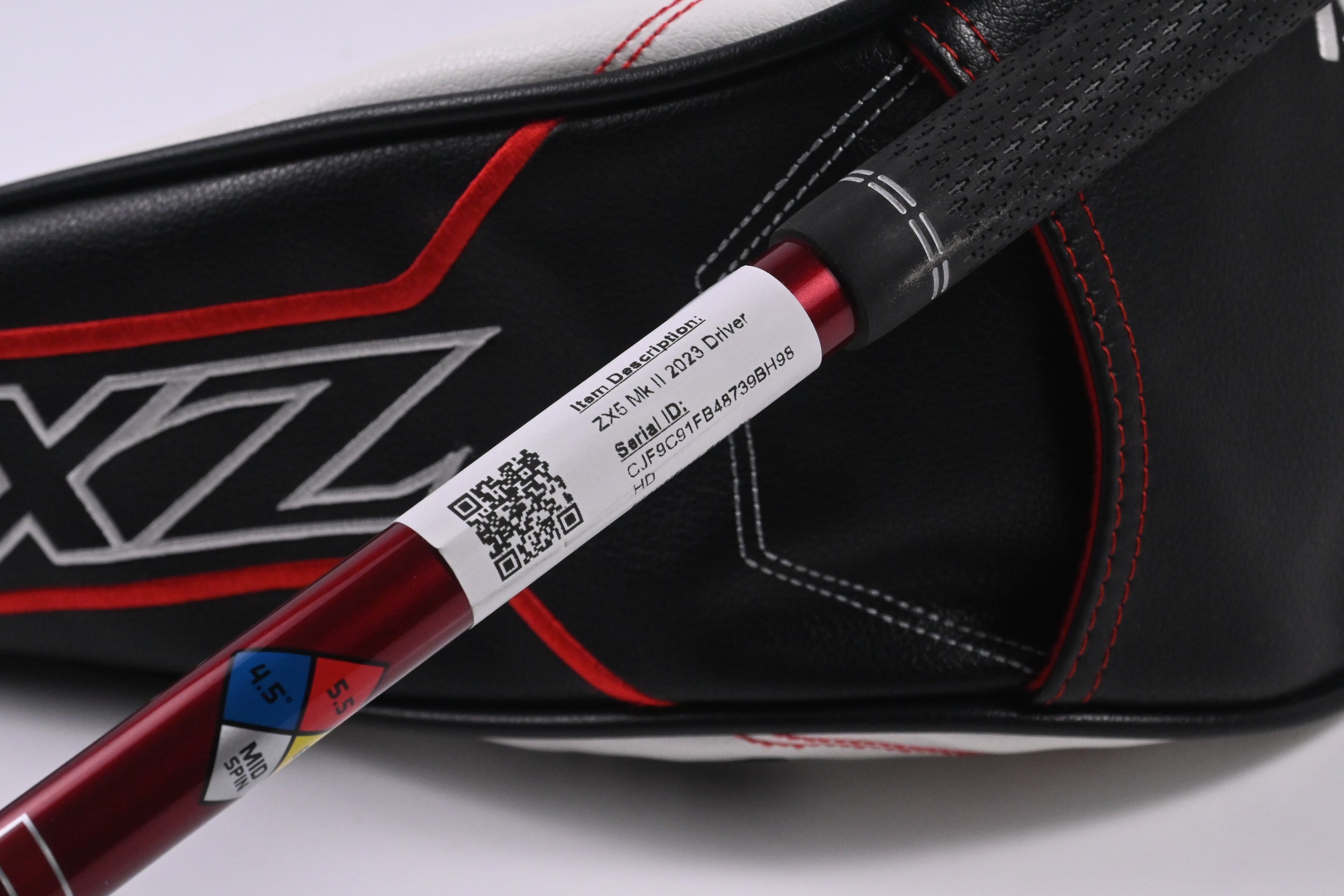 Left Hand Srixon ZX5 Mk II Driver / 10.5 Degree / Regular Flex HZRDUS Smoke RDX