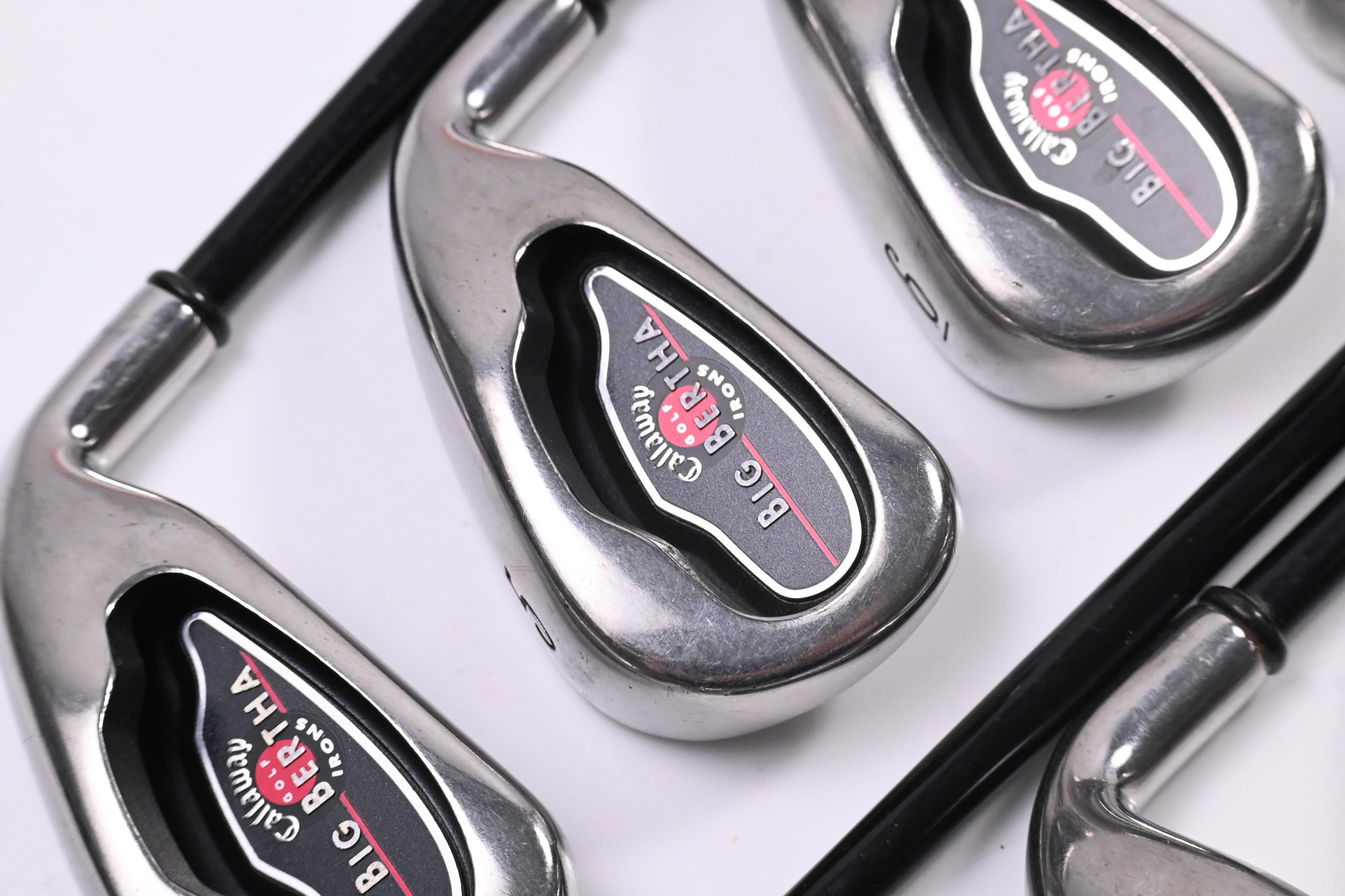 Callaway Big Bertha 2004 Irons / 4-10i+SW / Regular Flex Callaway RCH 75 Shafts