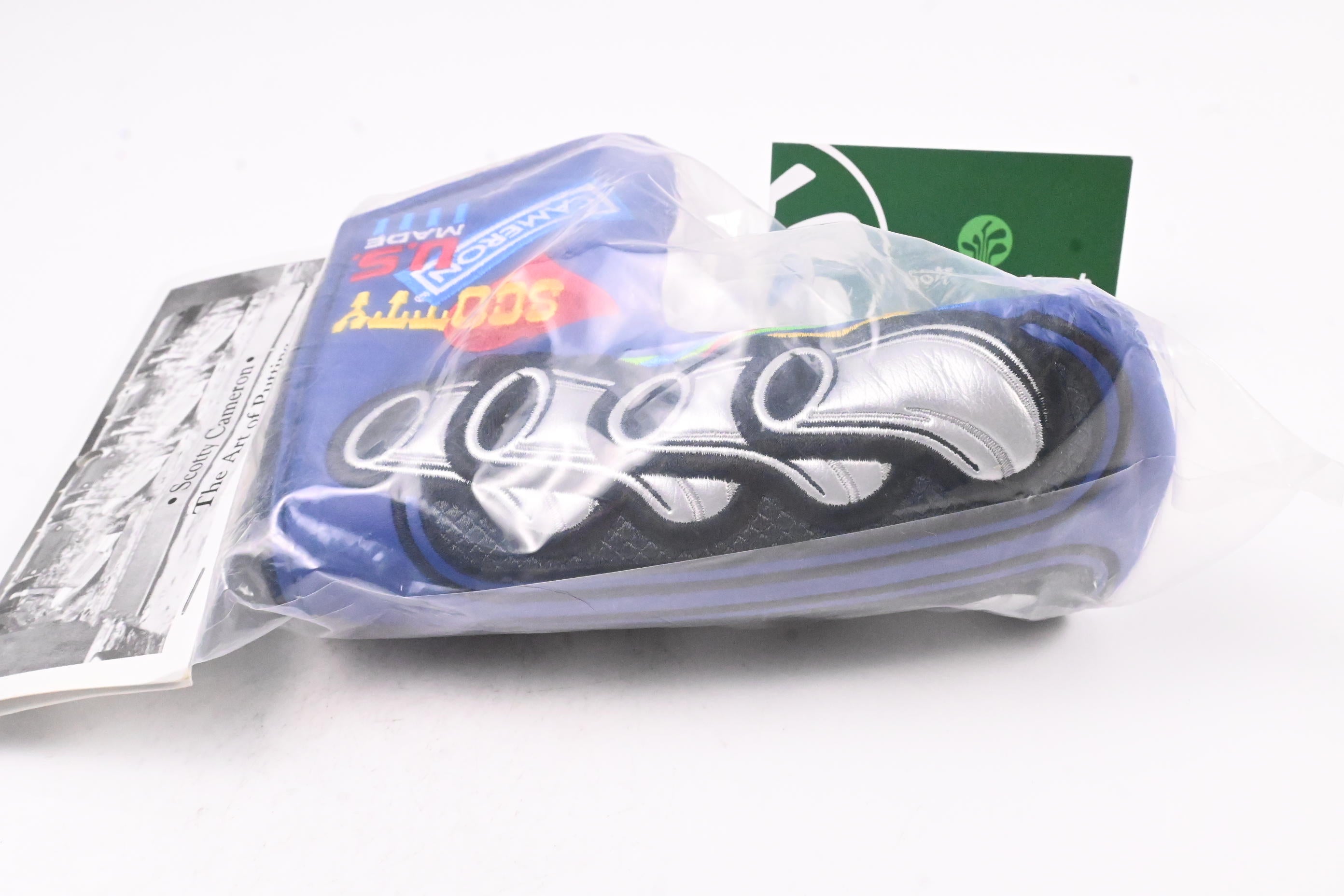 Scotty Cameron 2021 Speed Shop Big Block V8 Putter Headcover / Blade / Blue