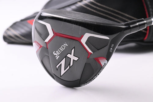 Srixon ZX #3 Wood / 15 Degree / Stiff Flex HZRDUS Smoke Black 60 Shaft