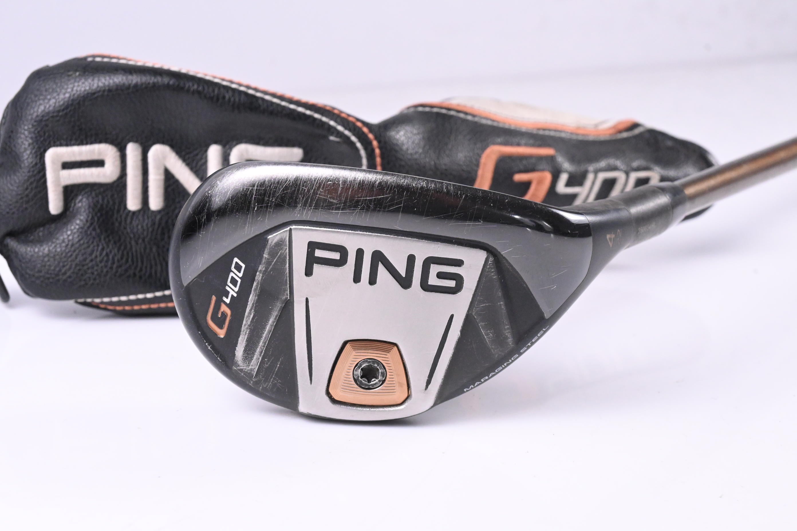 Ping G400 #4 Hybrid / 22 Degree / Stiff Flex Ping Alta CB 70 Shaft