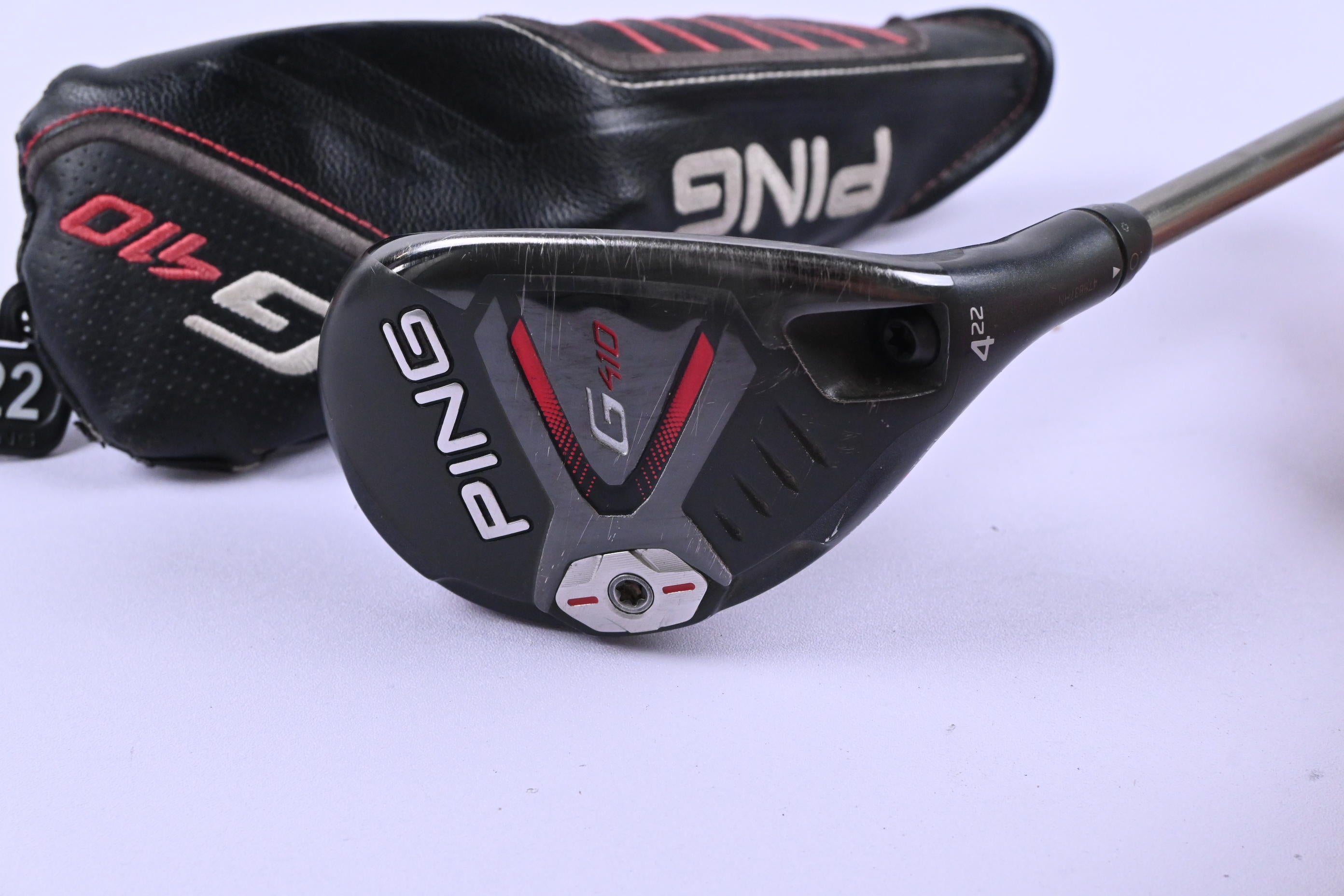 Ping G410 #4 Hybrid / 22 Degree / Stiff Flex Ping Tour 85 Shaft