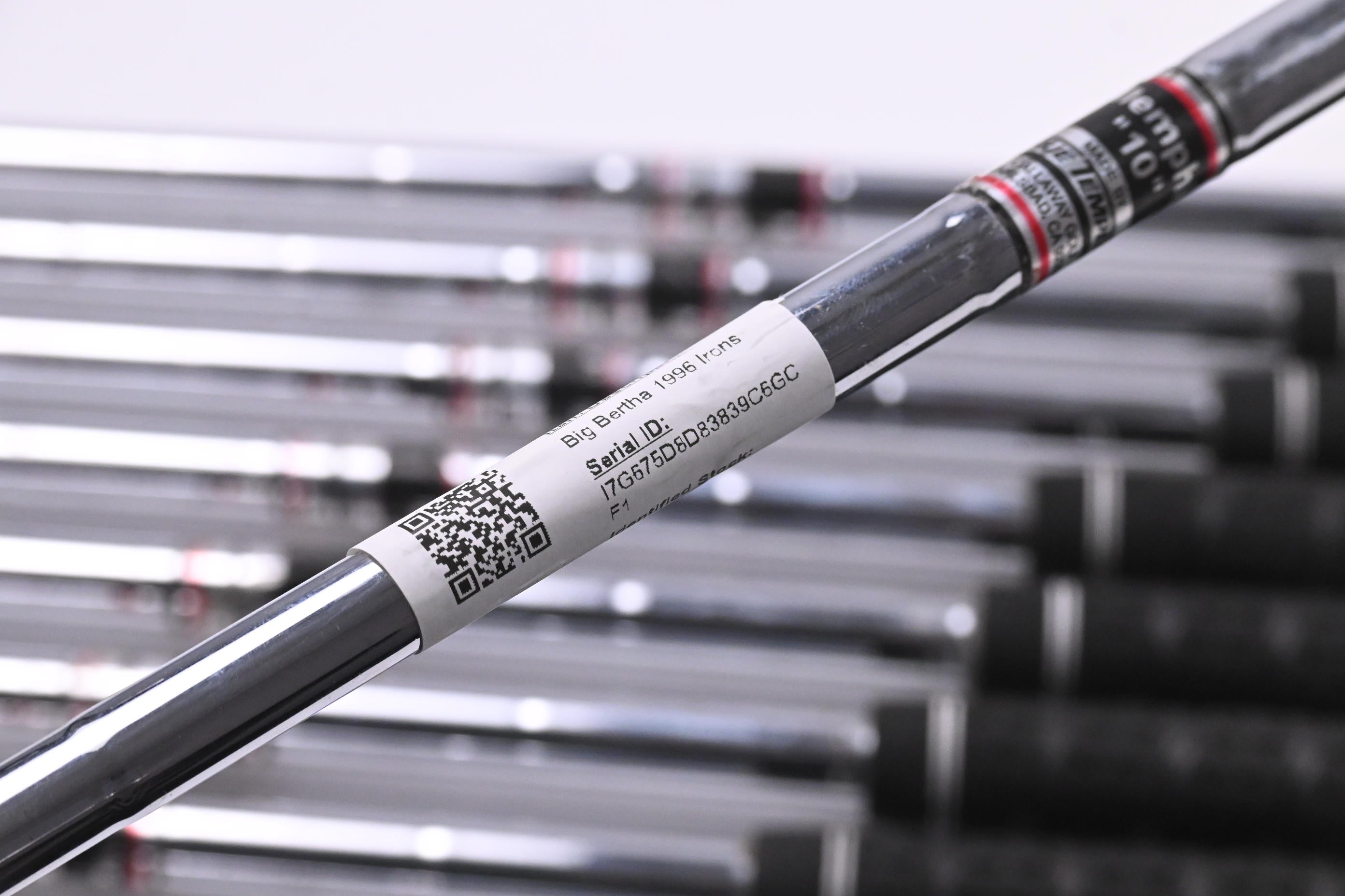 Left Hand Callaway Big Bertha 1996 Irons / 3-PW+SW / UniFlex Memphis 10 Shafts
