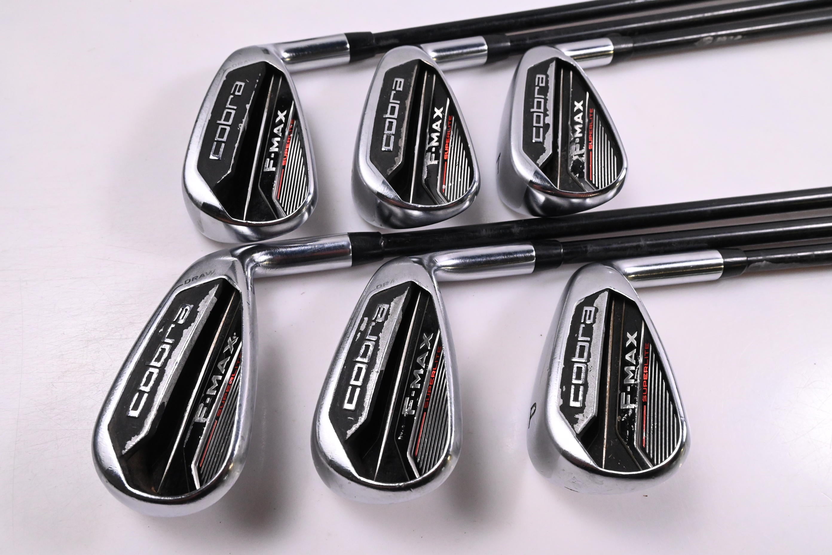 Cobra F-Max Superlite Irons / 5-PW / Senior Flex Cobra Superlite 50 Shafts