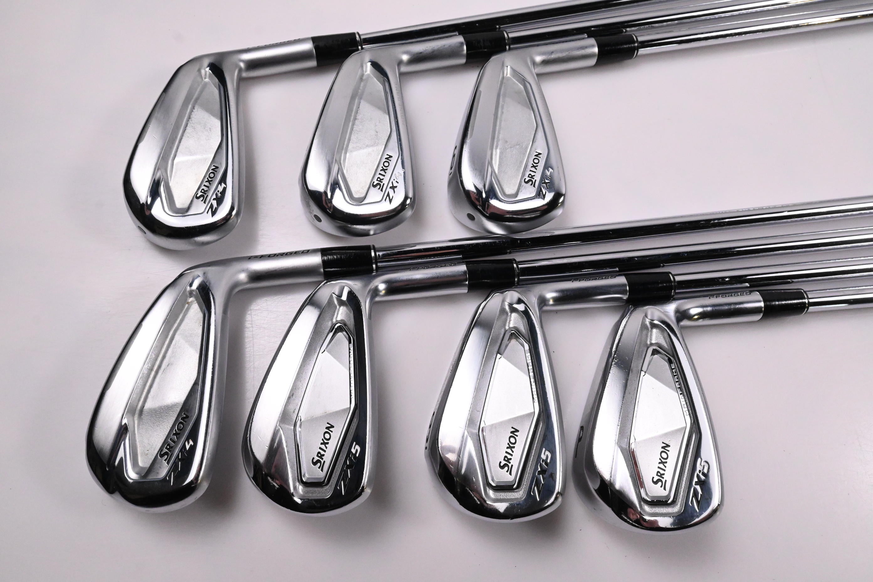 Srixon ZXi4/ZXi5 Combo Set Irons / 4-PW / Stiff Flex N.S.Pro Zelos 8 Shafts