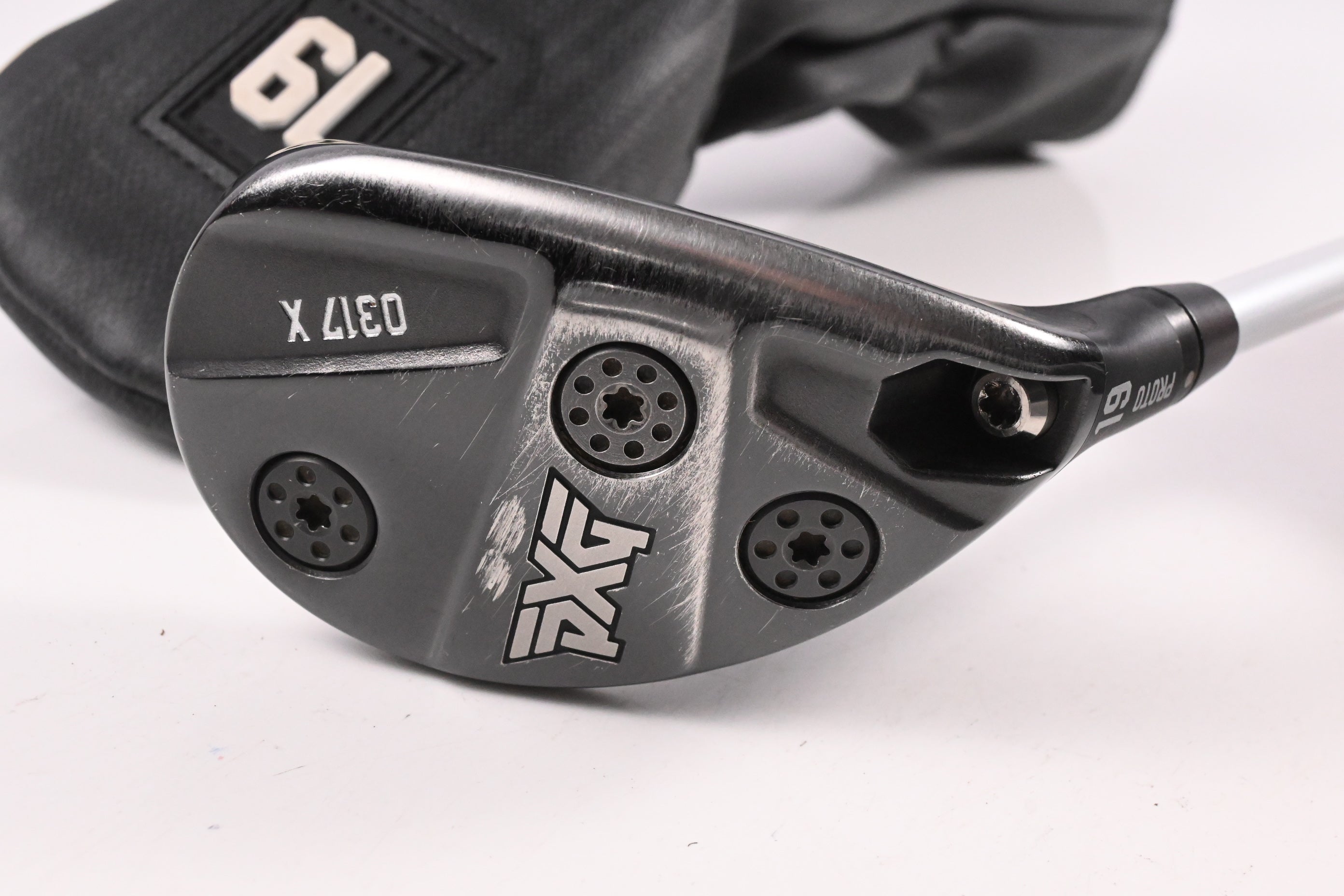 PXG 0317 X Prototype #3 Hybrid / 19 Degree / Stiff Flex Aldila Rogue 95 MSI 85