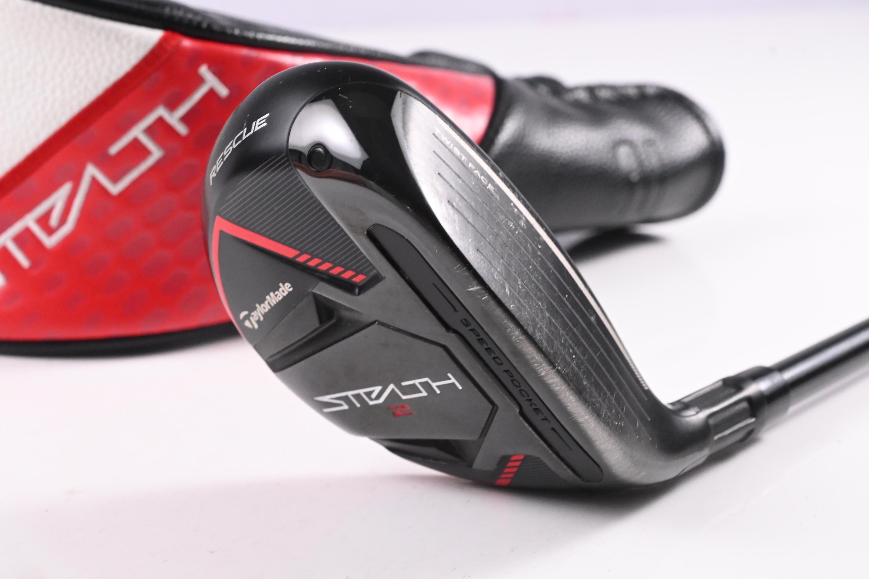 Taylormade Stealth 2 #3 Hybrid / 19 Degree / Stiff Flex Fujikura Ventus TR Red 7