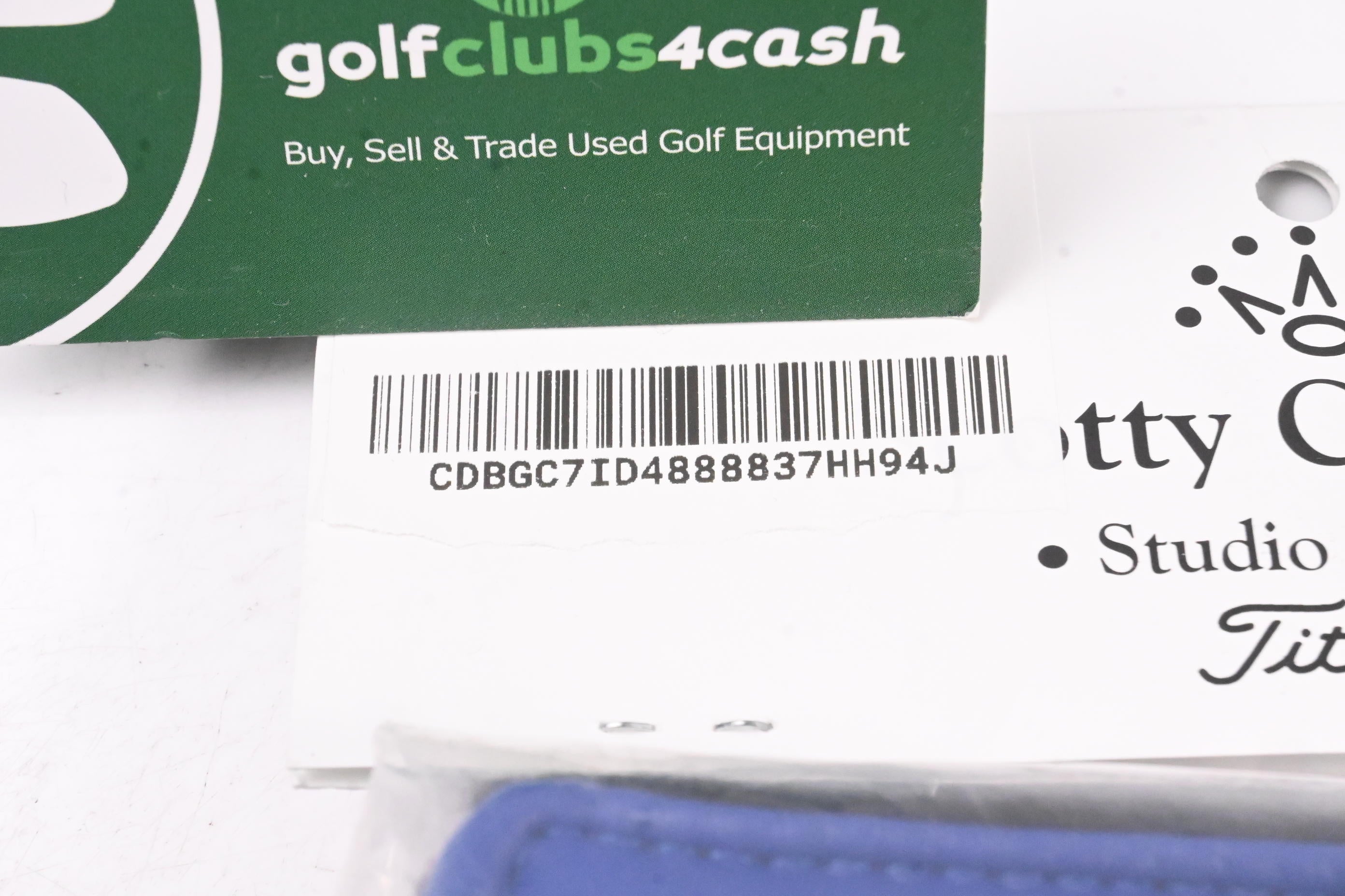 Scotty Cameron 2021 Speed Shop Big Block V8 Putter Headcover / Blade / Blue