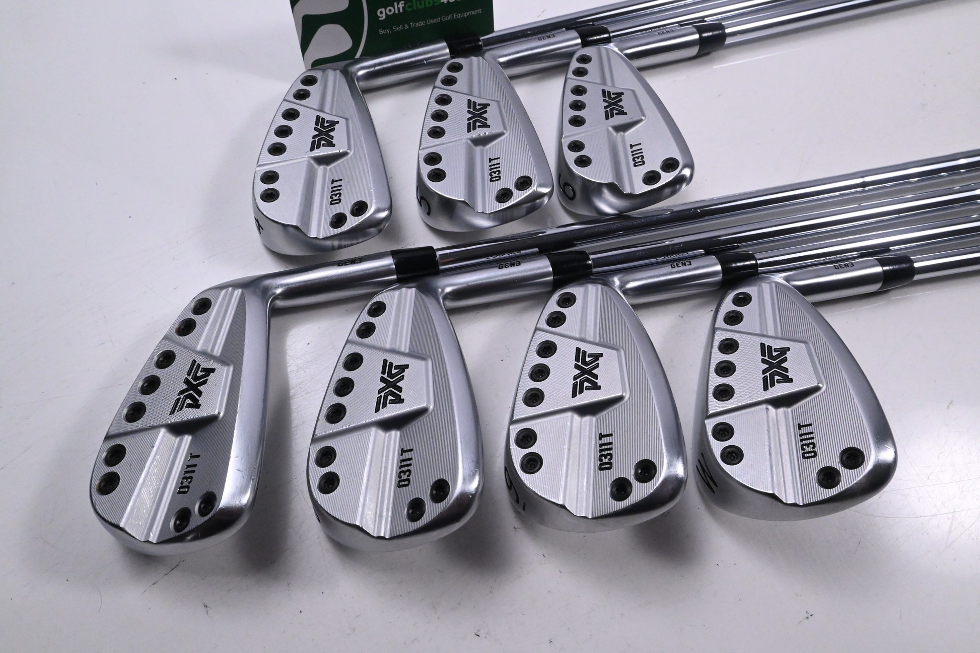 PXG 0311 T Gen3 Irons / 4-PW / Stiff Flex Steel Shafts