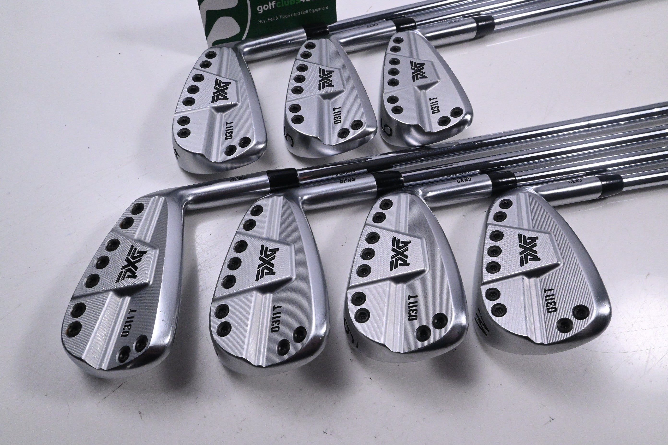 PXG 0311 T Gen3 Irons / 4-PW / Stiff Flex Steel Shafts