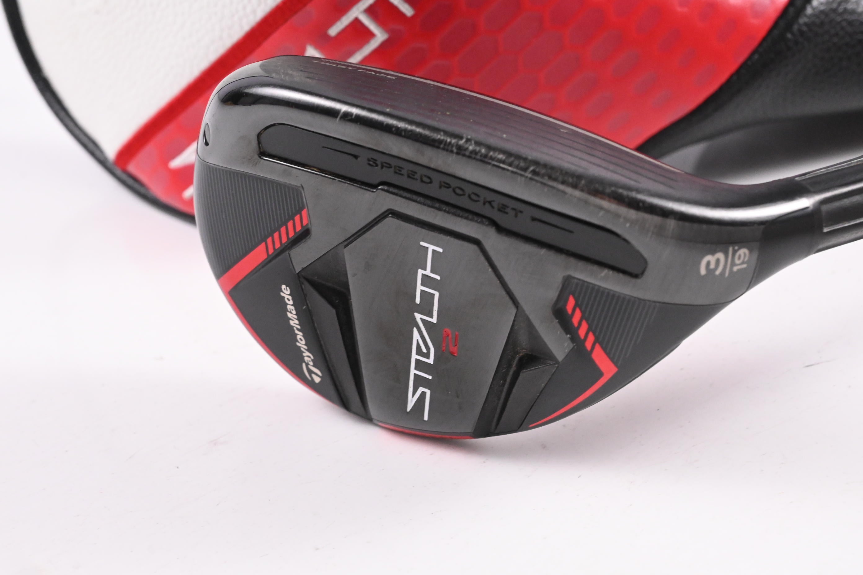Taylormade Stealth 2 #3 Hybrid / 19 Degree / Stiff Flex Fujikura Ventus TR Red 7