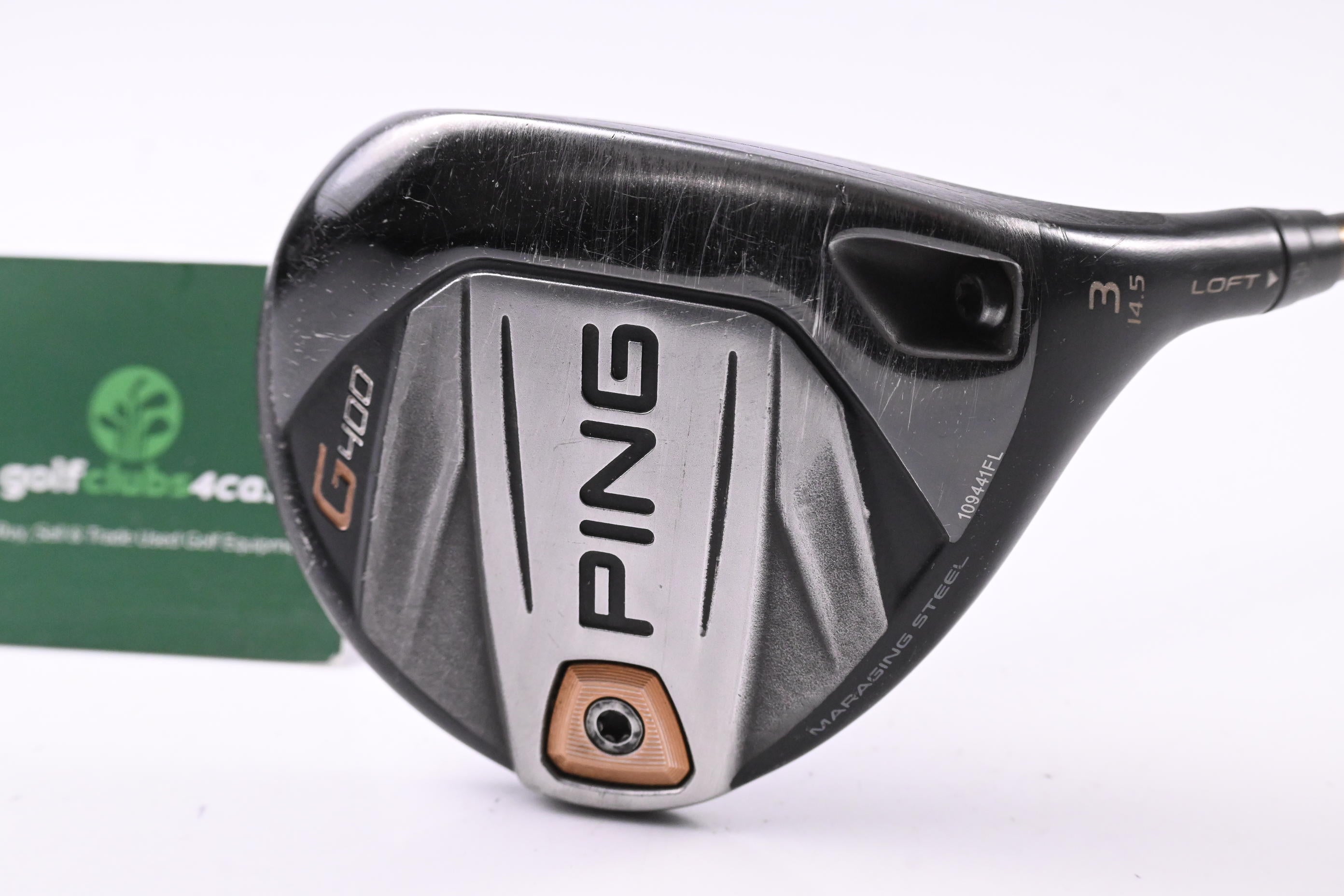 Ping G400 #3 Wood / 14.5 Degree / Senior Flex Ping Alta CB 65 Shaft