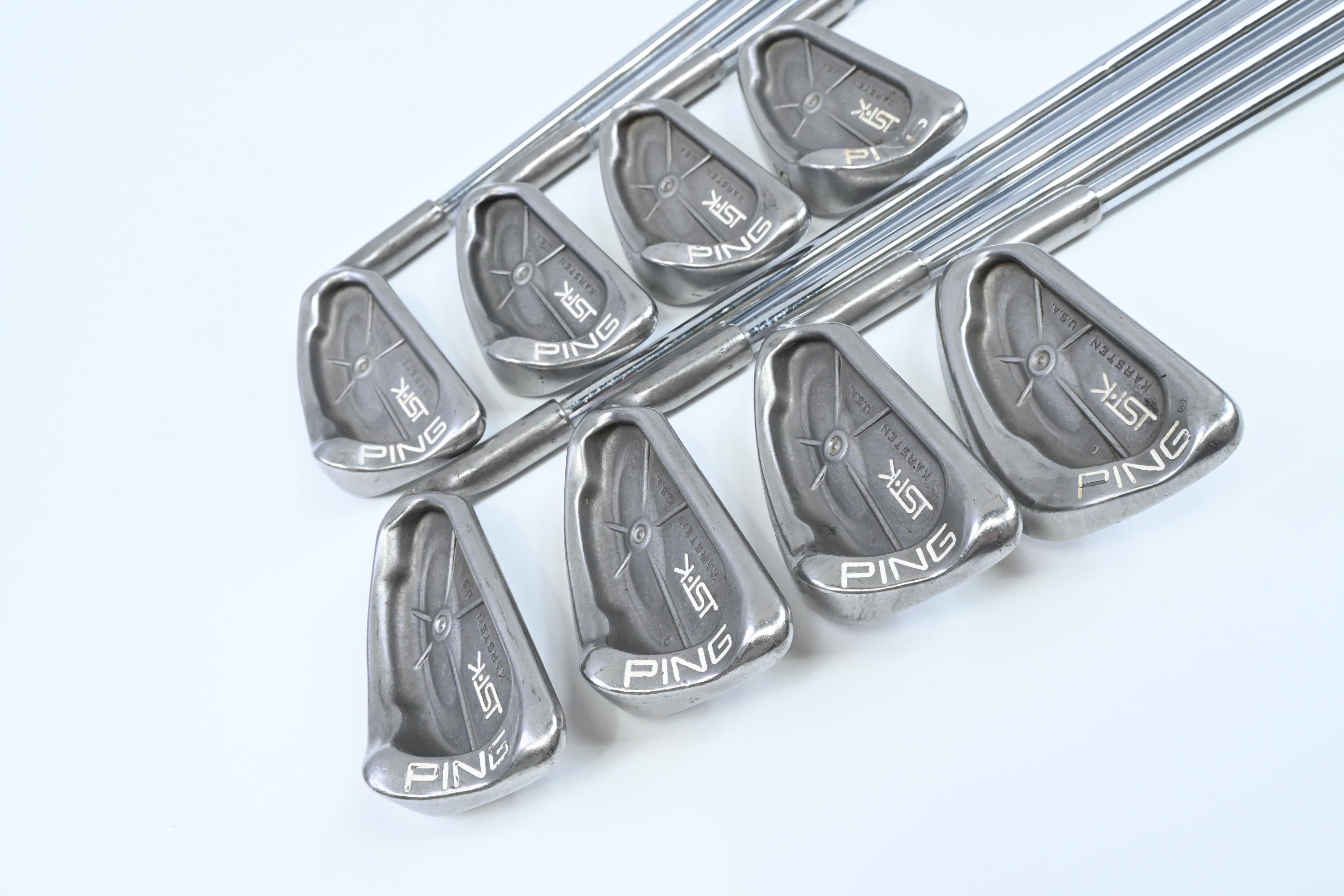Ping ISI-K Irons / 3-PW / Silver Dot / Stiff Flex Ping JZ Shafts