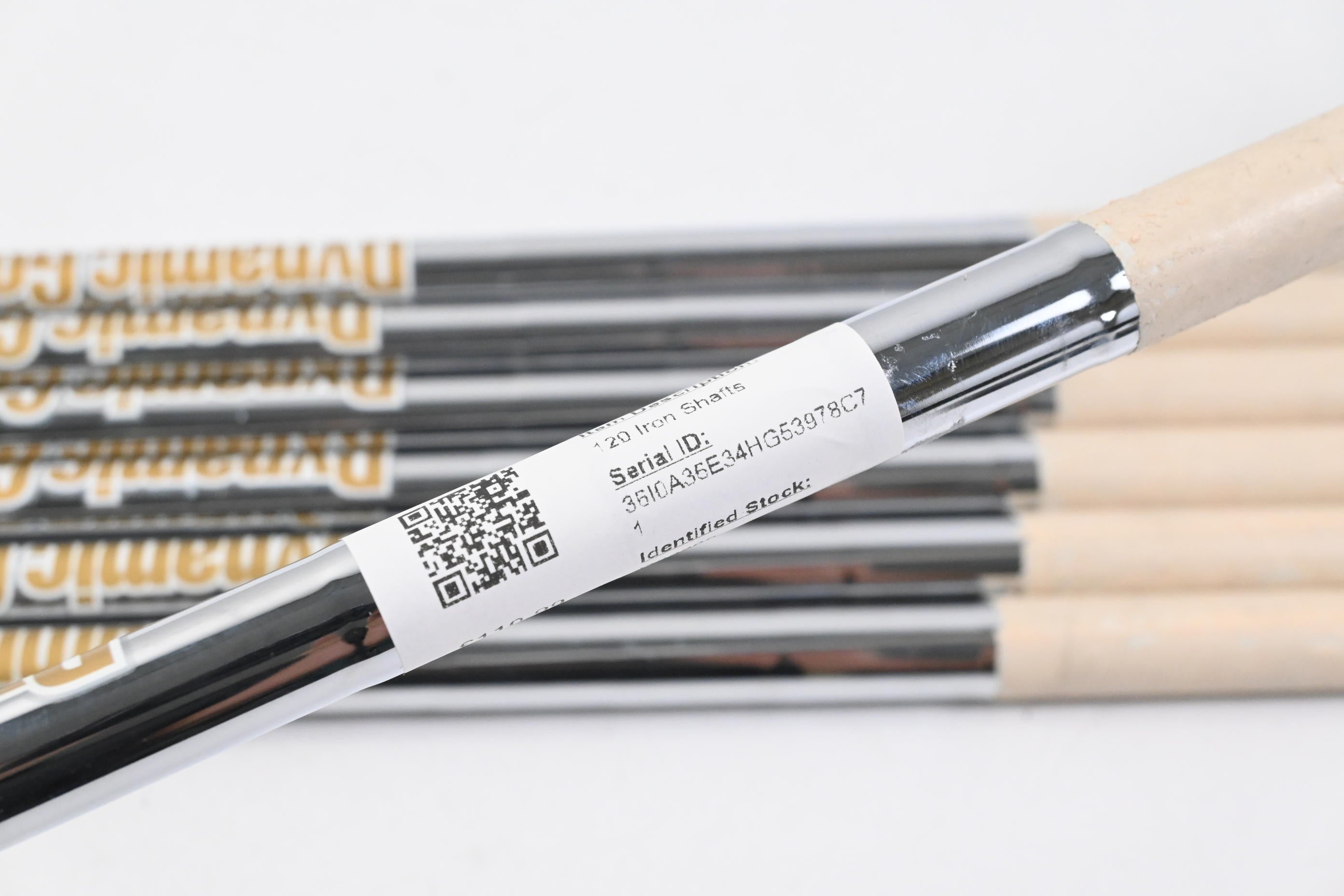 Dynamic Gold X100 120 Iron Shafts / X-Flex / Set of 7 / .355" Tips